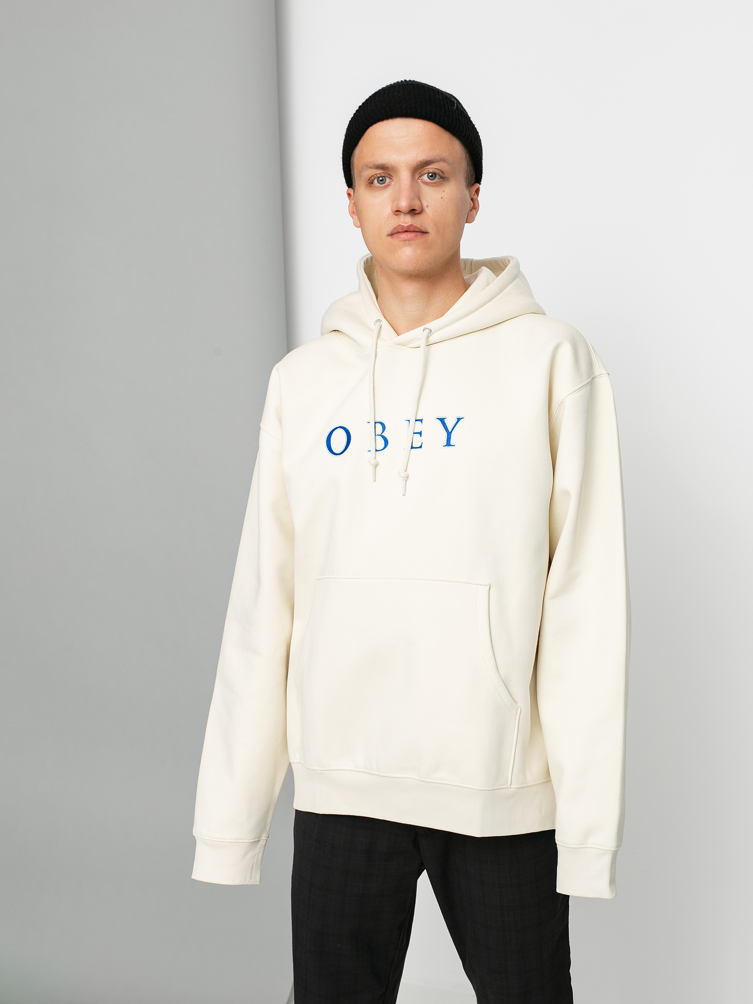 Bluza z kapturem OBEY Curtis HD (natural)