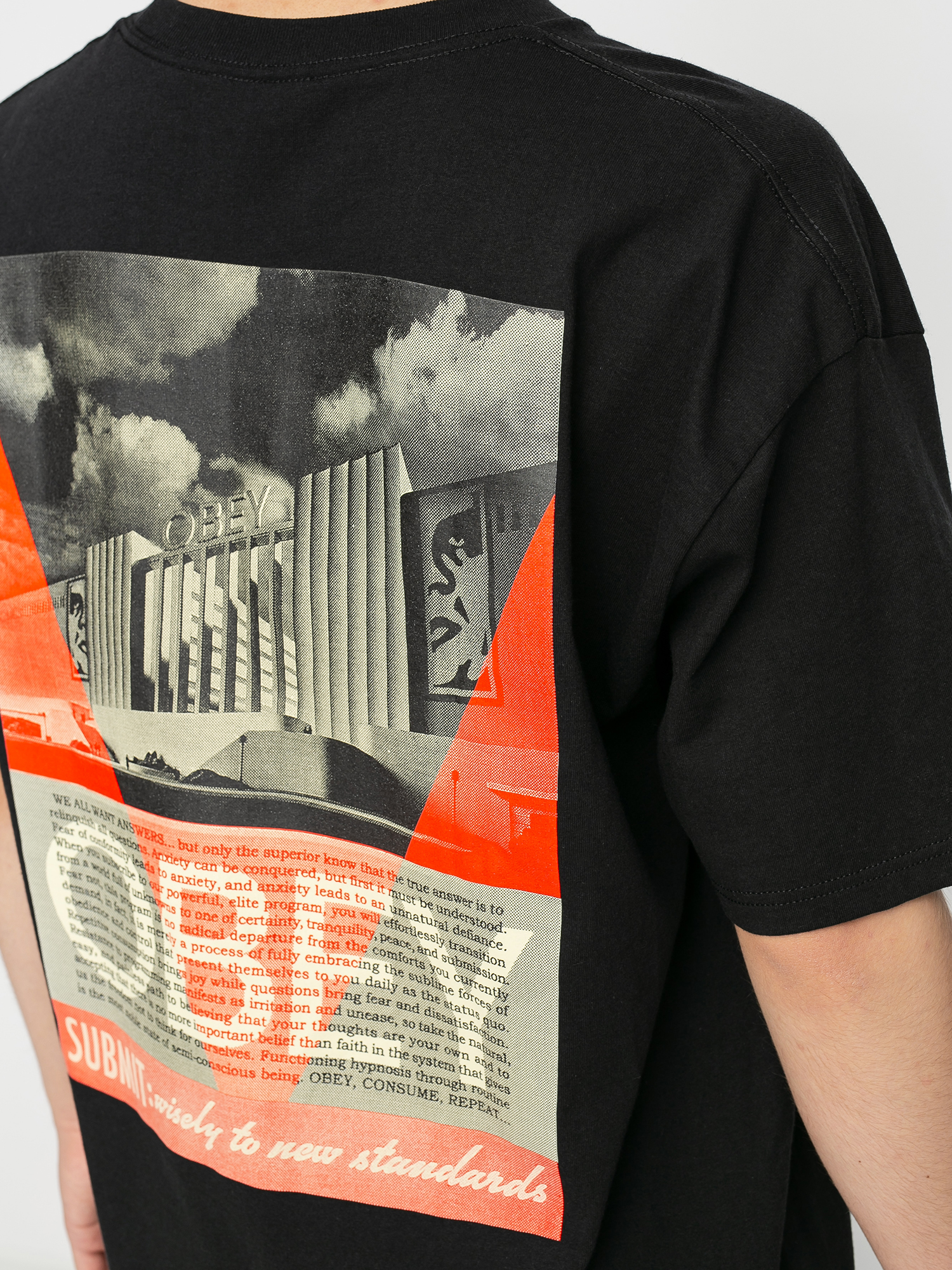 T-shirt OBEY Obey Conformity Standards (black)