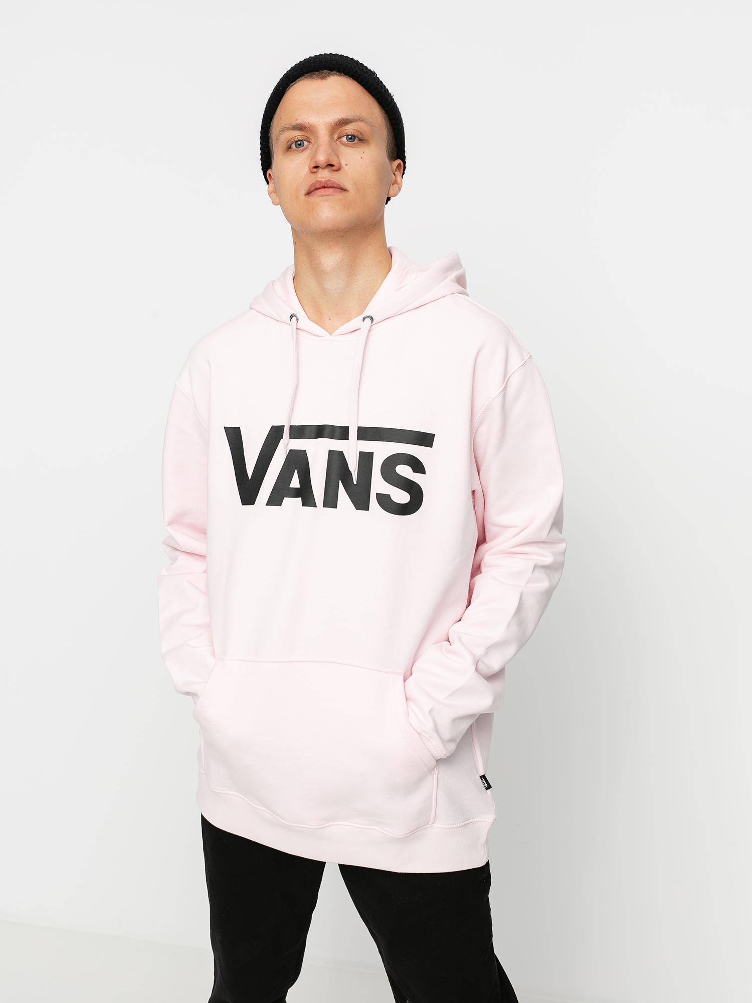 Bluza z kapturem Vans Classic HD (cool pink)