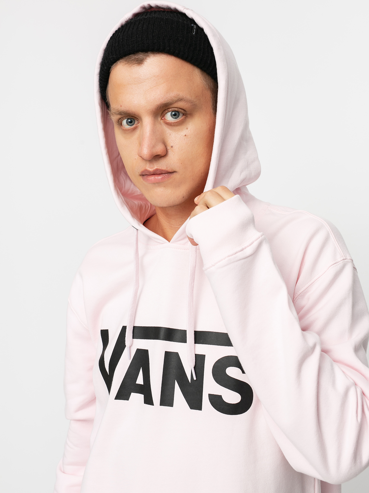 Bluza z kapturem Vans Classic HD (cool pink)