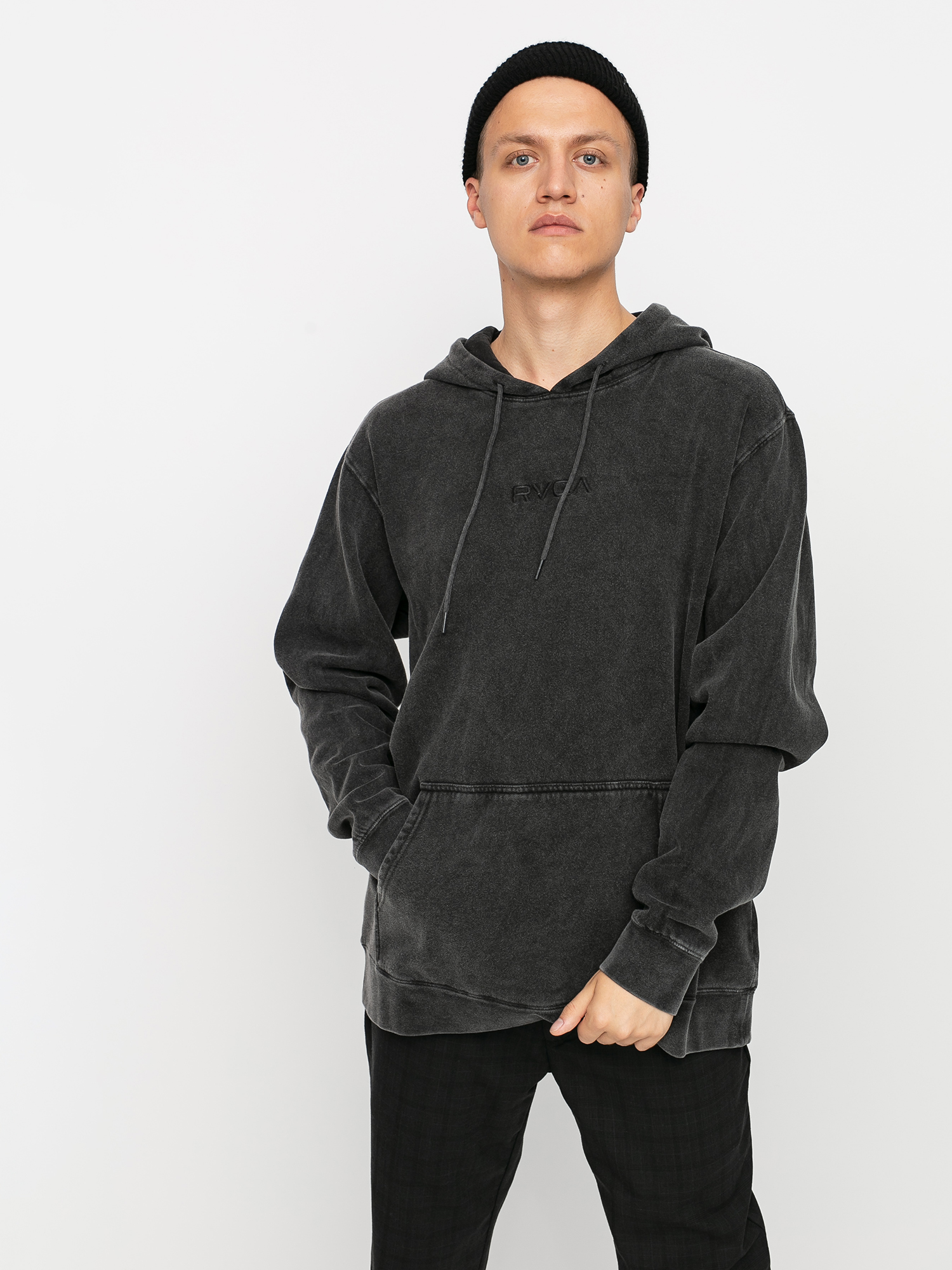 Bluza z kapturem RVCA Tonally II HD (rvca black)