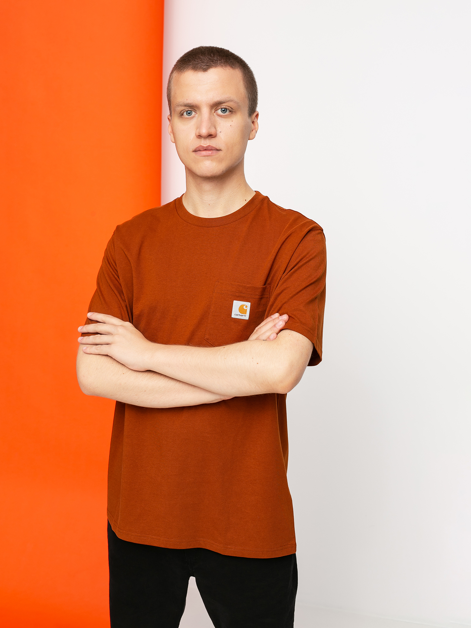 T-shirt Carhartt WIP Pocket (brandy)