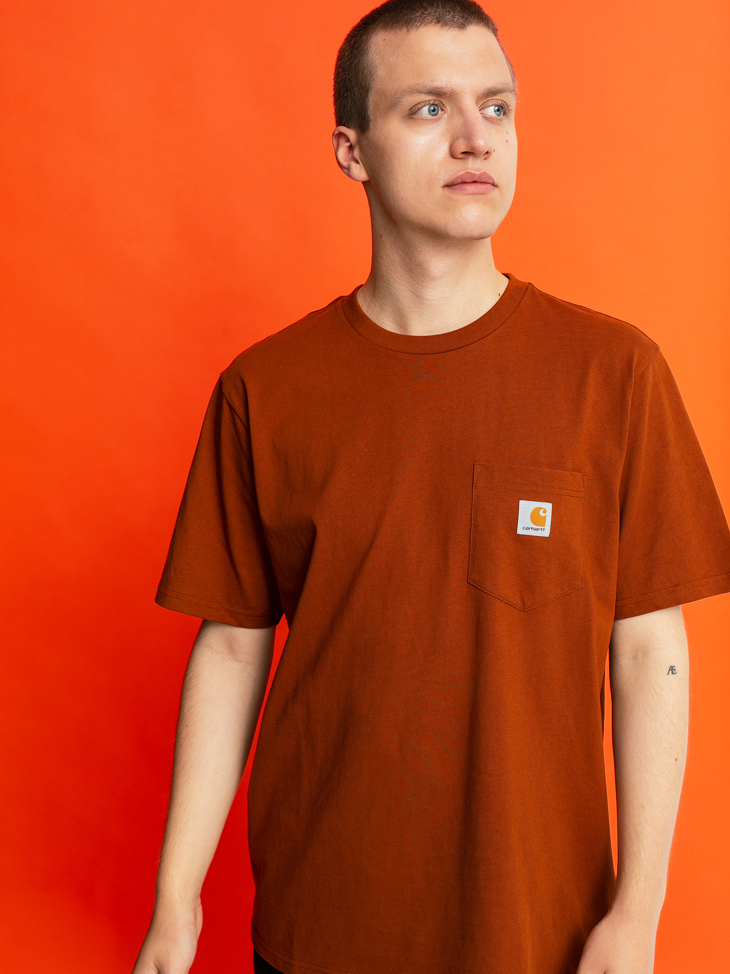 T-shirt Carhartt WIP Pocket (brandy)