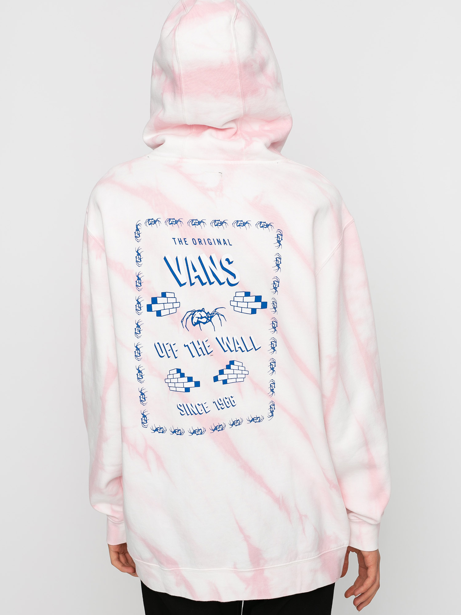 Bluza z kapturem Vans Hell Yeah HD (cool pink tie dye)
