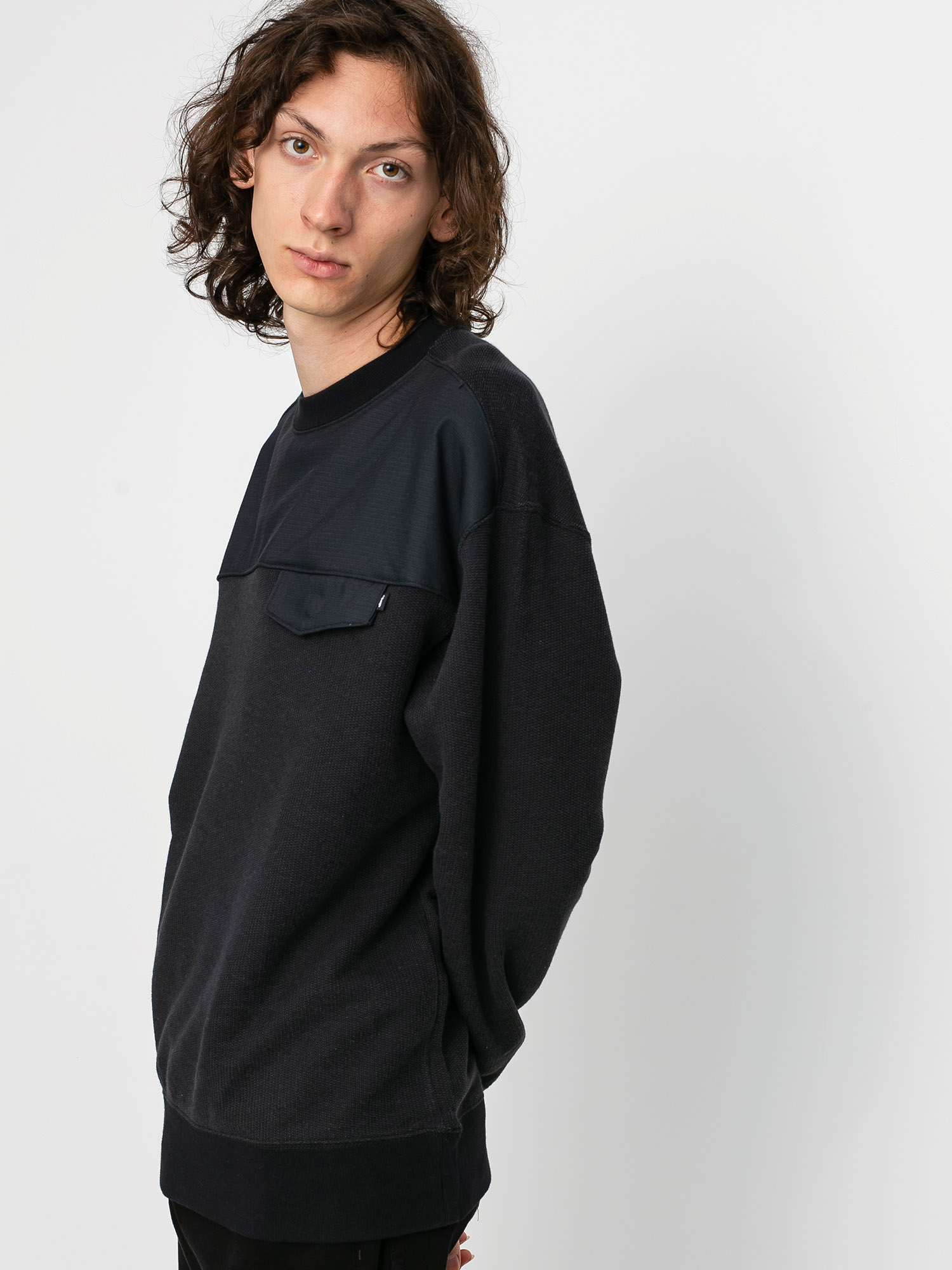 Bluza Nike SB Novelty Crew (black/black/off noir)