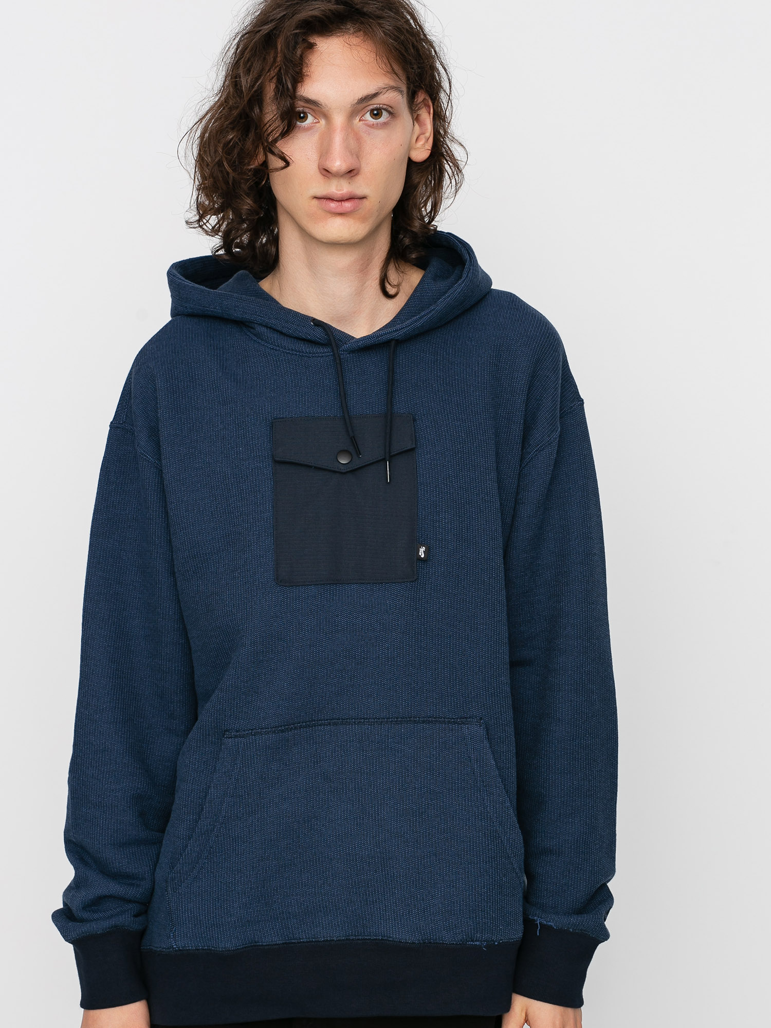Bluza z kapturem Nike SB Novelty HD (dark obsidian/dark obsidian)