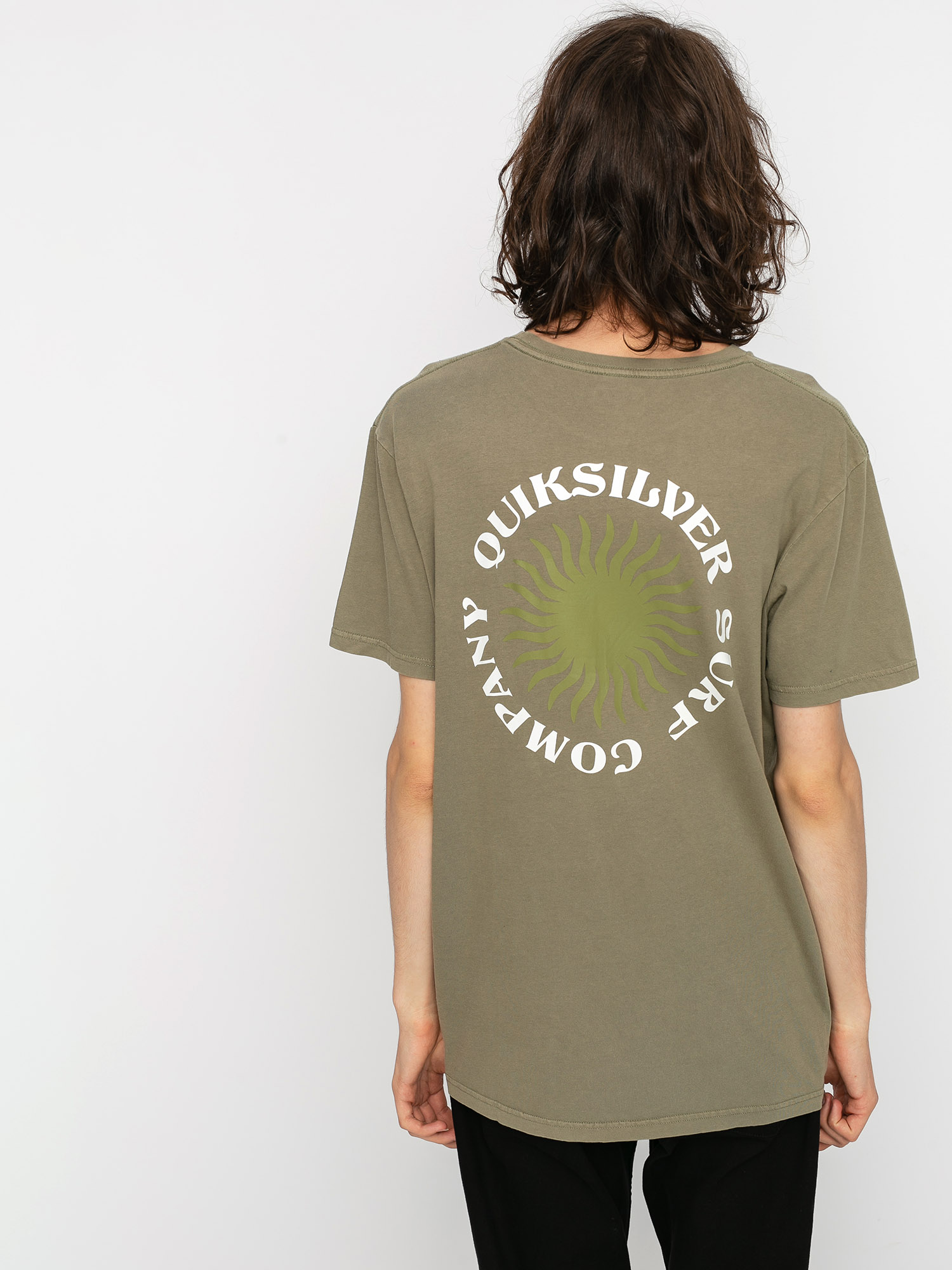 T-shirt Quiksilver Earth Core (kalamata)