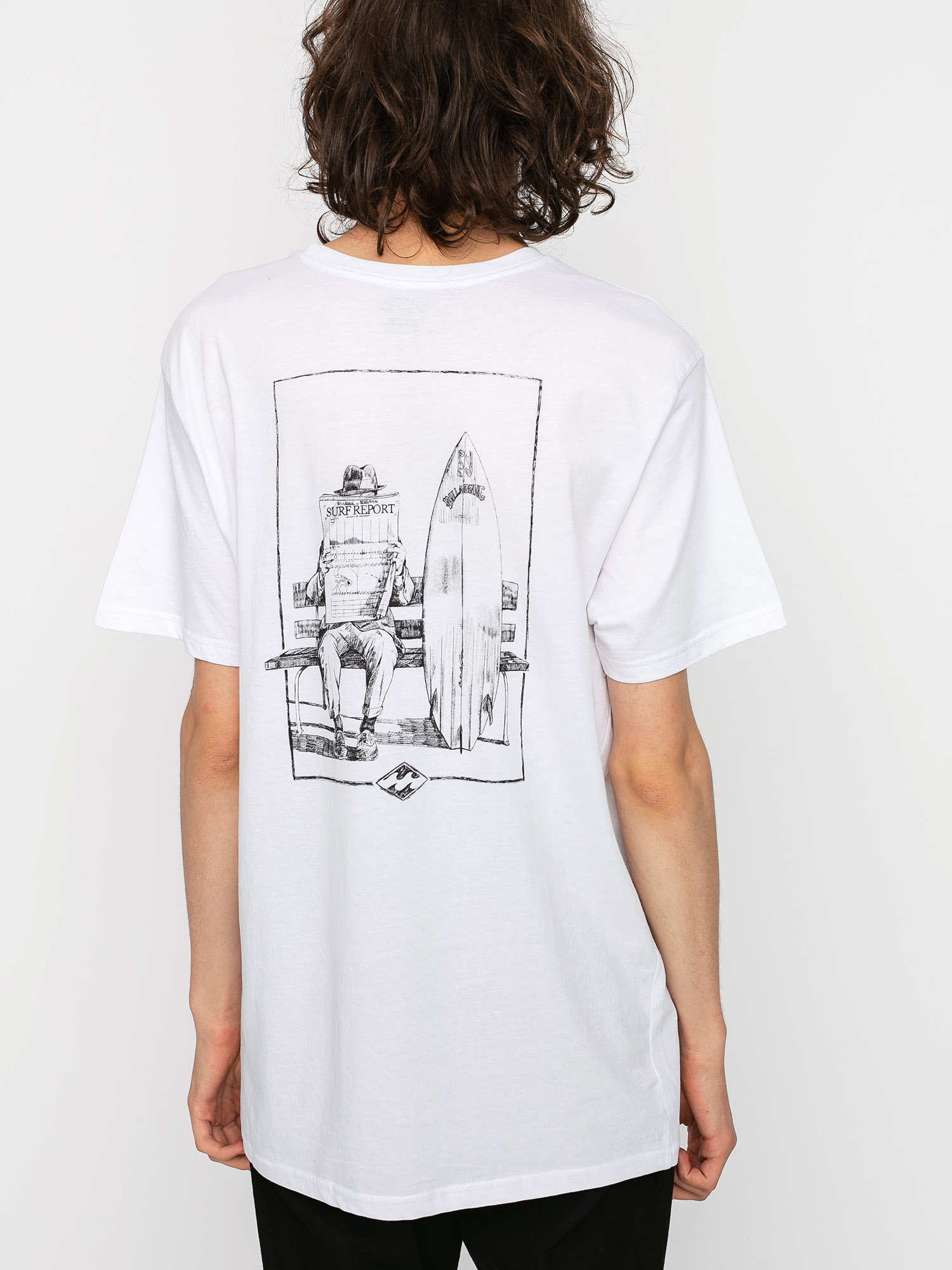 T-shirt Billabong Surf Report (white)