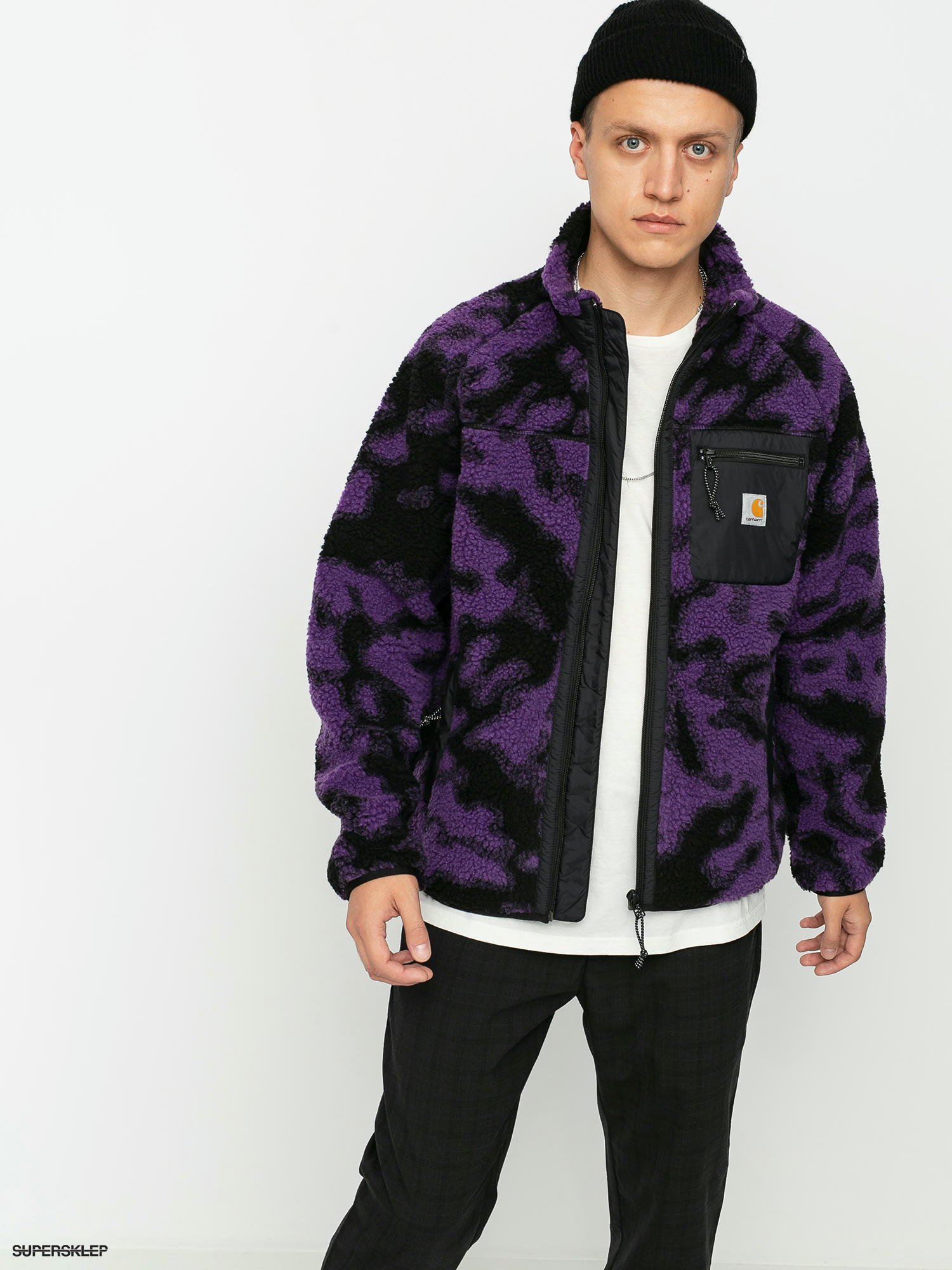 Kurtka Carhartt WIP Prentis Liner (camo blur/purple)