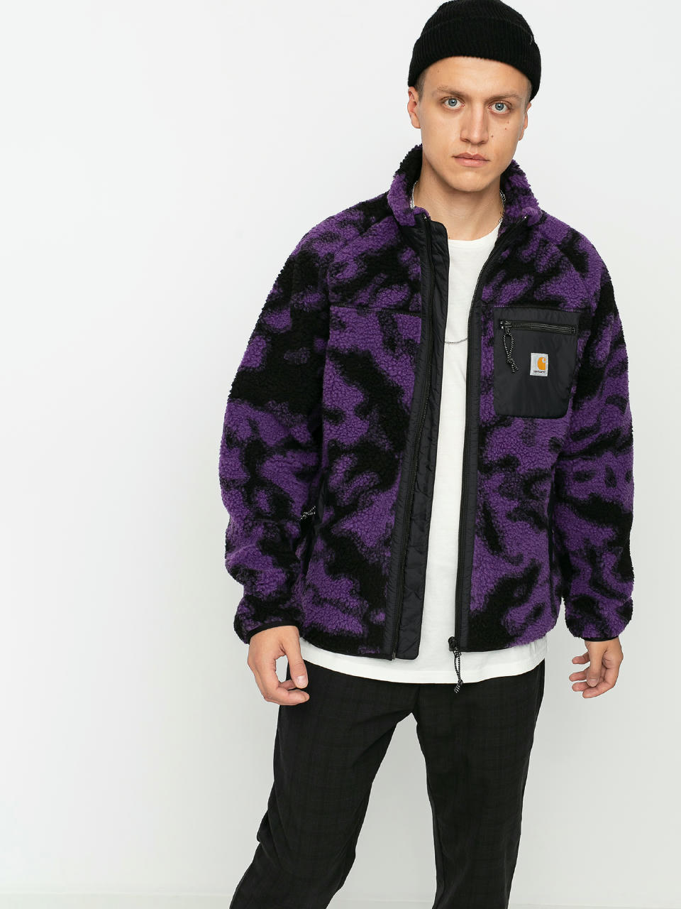 Kurtka Carhartt WIP Prentis Liner (camo blur/purple)