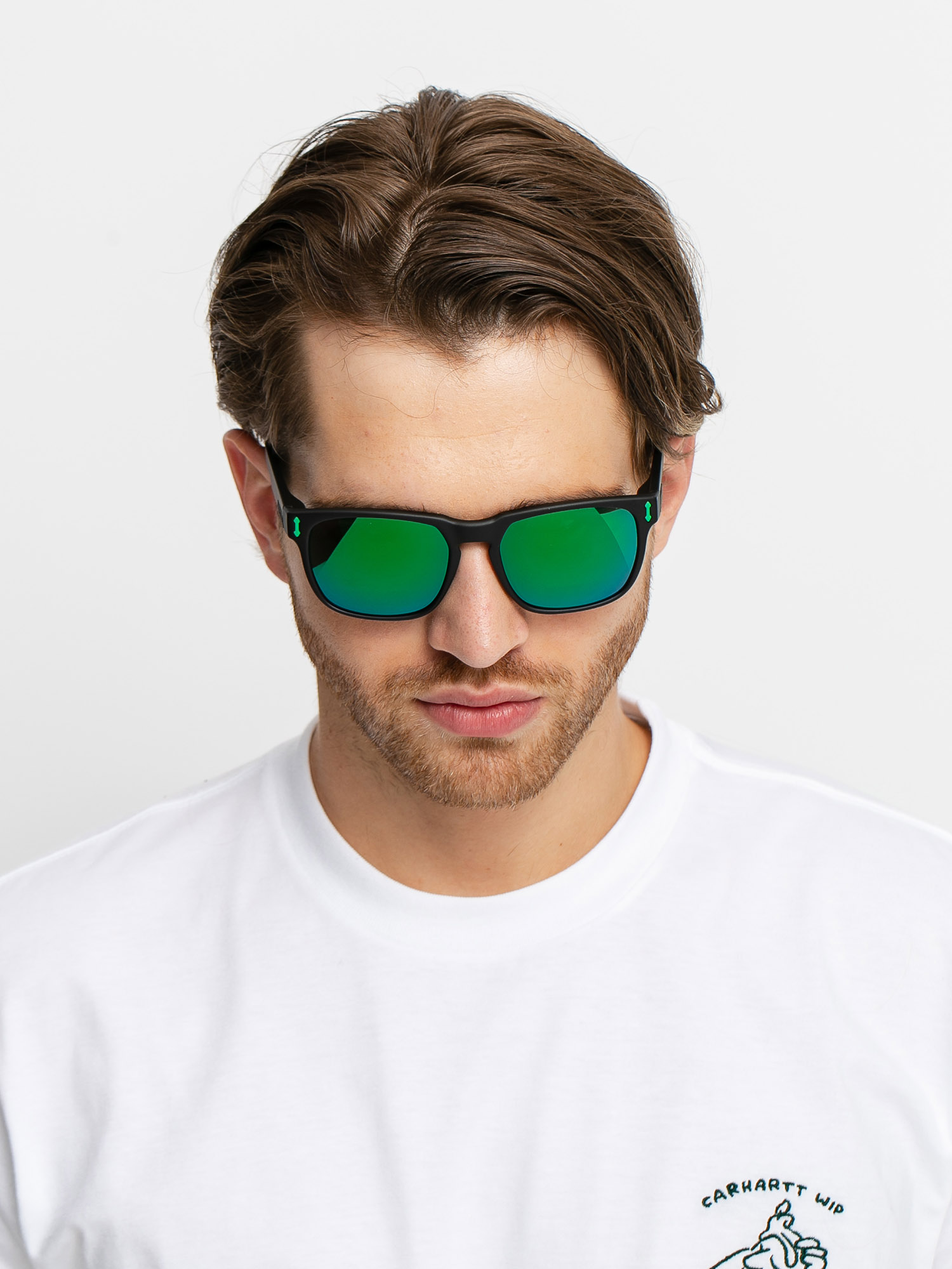 Okulary przeciwsłoneczne Dragon Monarch (h2o matte blk/ll grn ion p)