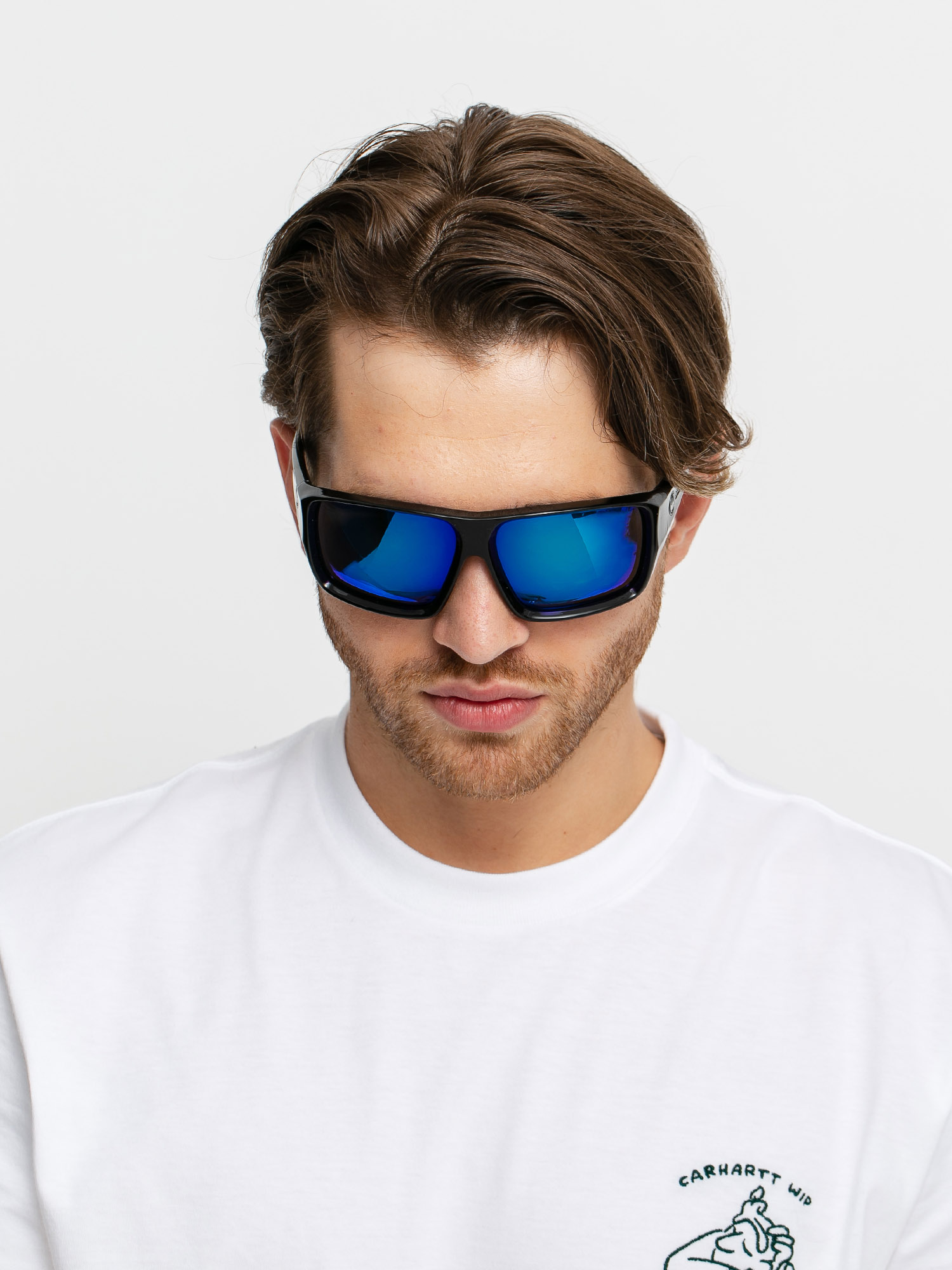 Okulary przeciwsłoneczne Dragon Freed (black/ll blue ion)