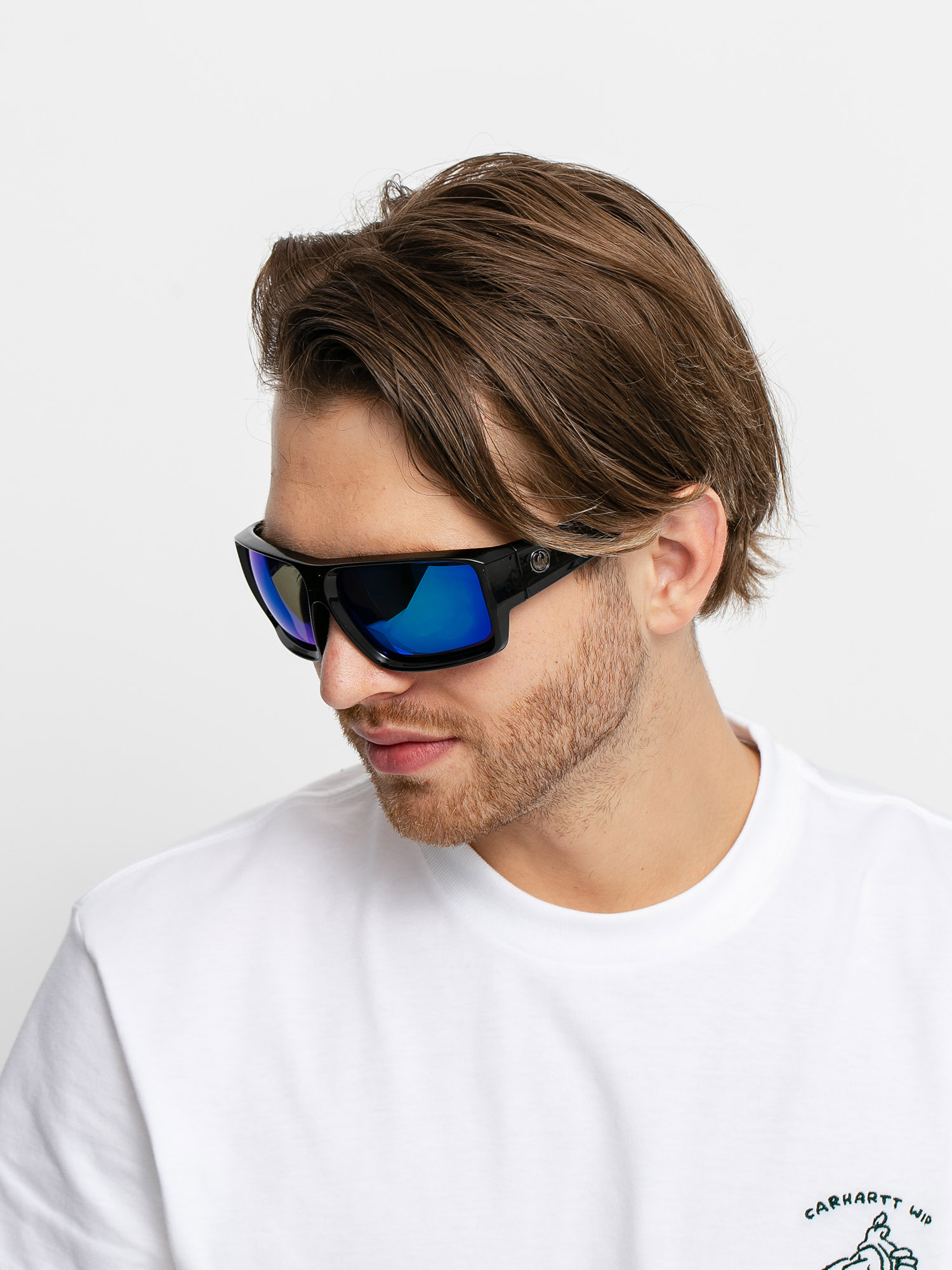 Okulary przeciwsłoneczne Dragon Freed (black/ll blue ion)