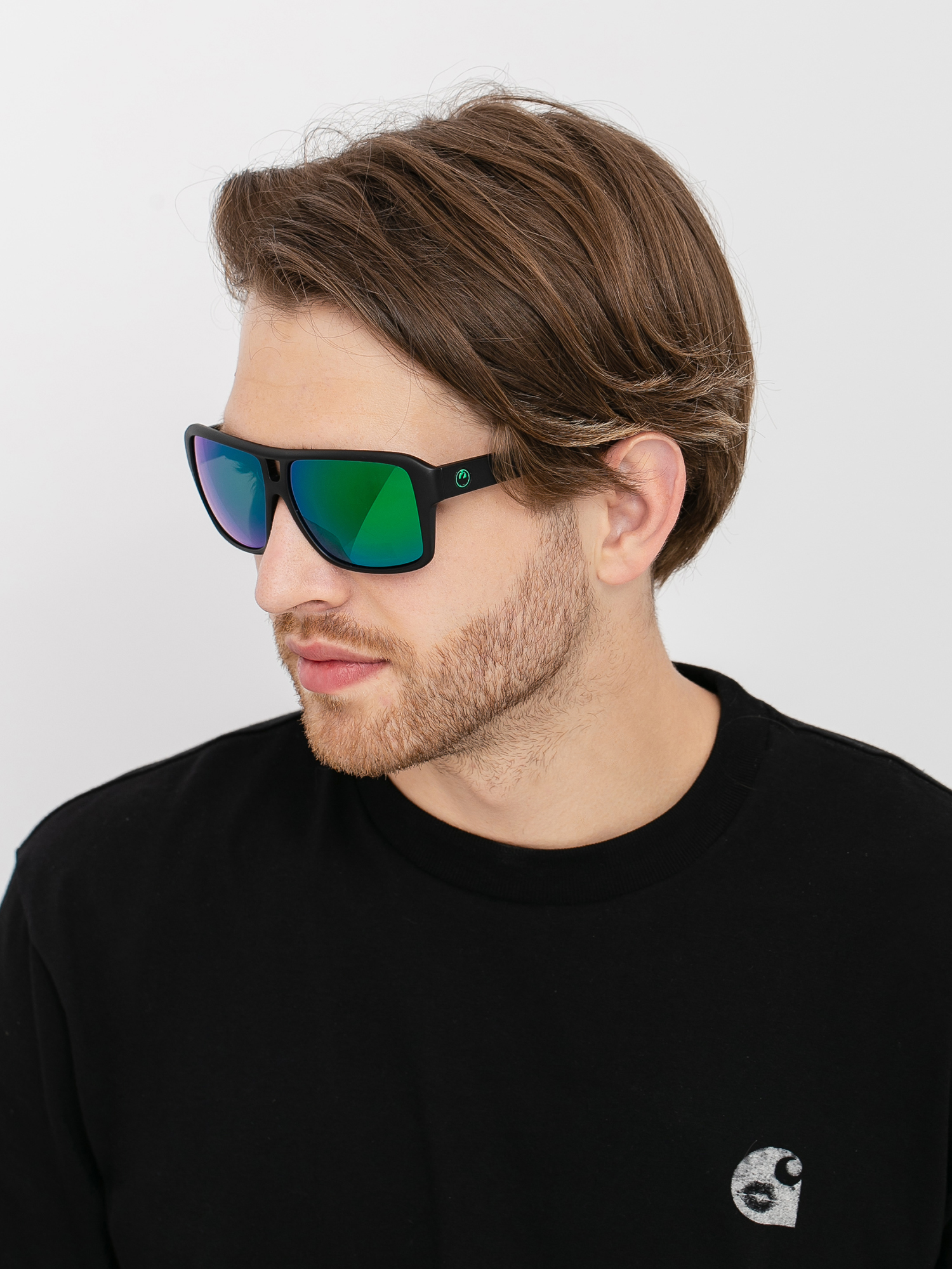 Okulary przeciwsłoneczne Dragon The Jam (h2o matte blk/ll grn ion p)