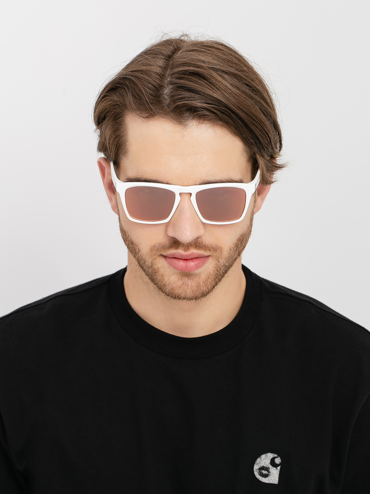 Okulary przeciwsłoneczne Dragon Drac (matte white/ll rose gold ion)