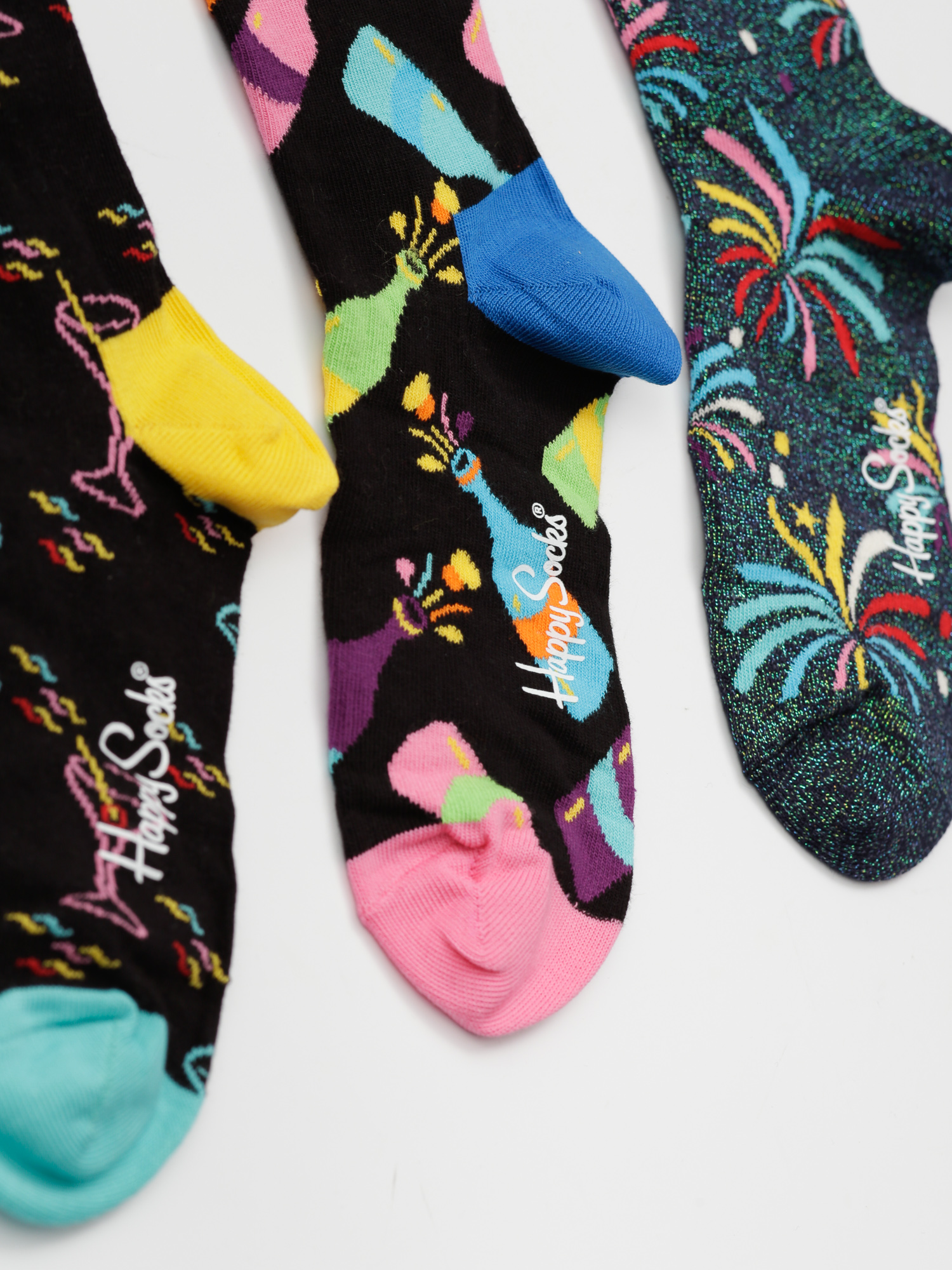 Skarpetki Happy Socks New Year Box 3Pk (multi)