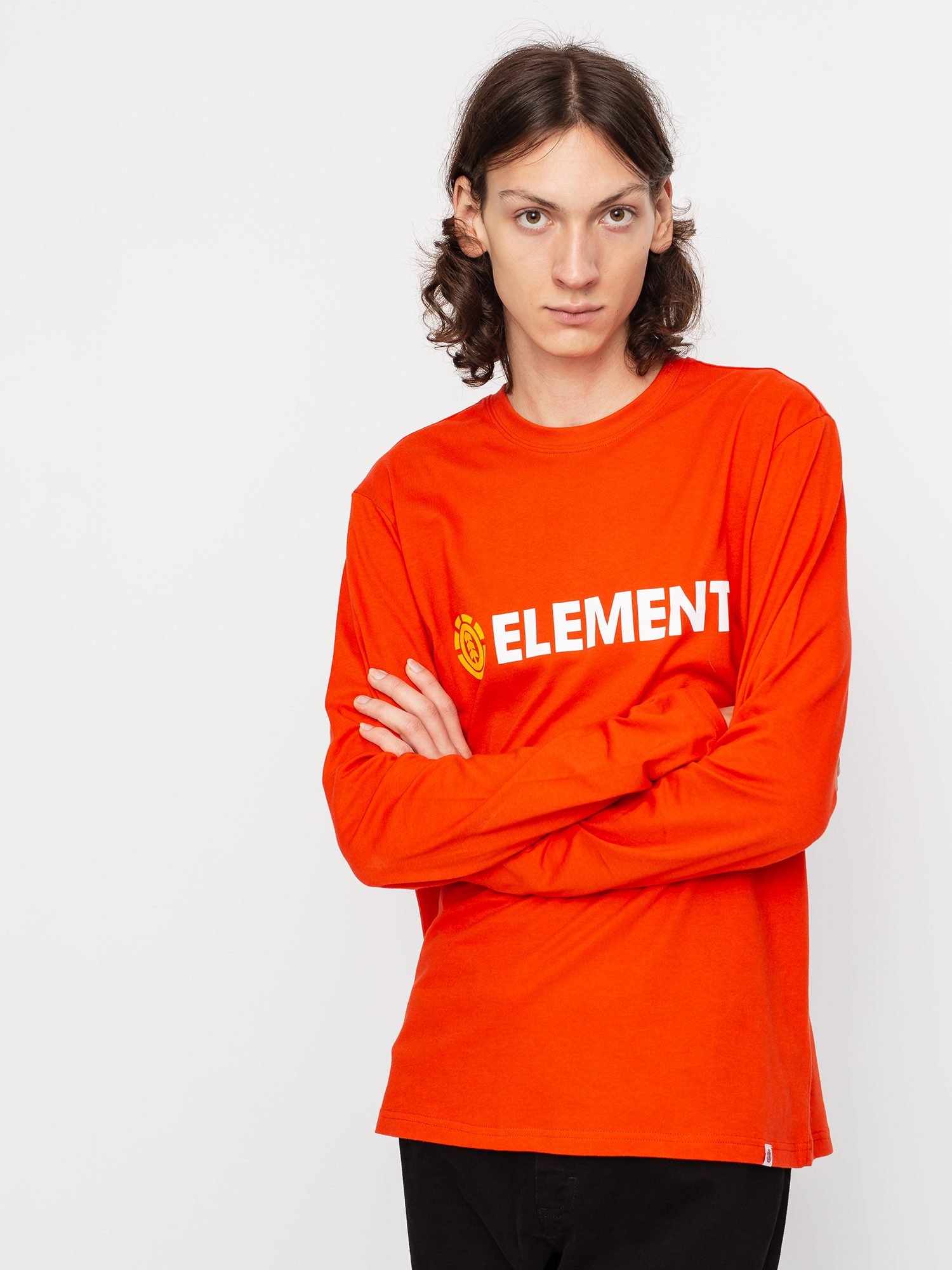 Longsleeve Element Blazin (red clay)