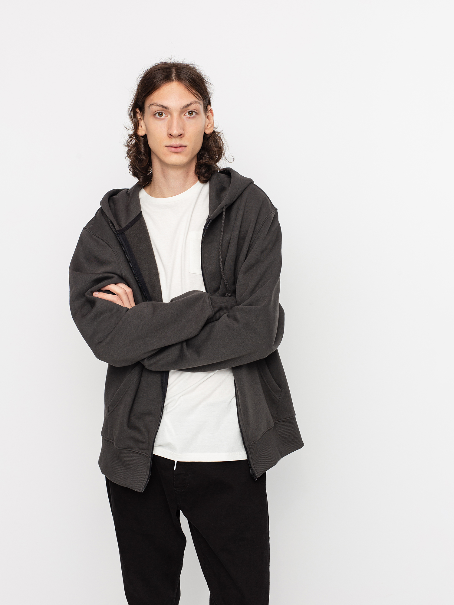 Bluza z kapturem Element 92 ZHD (off black)