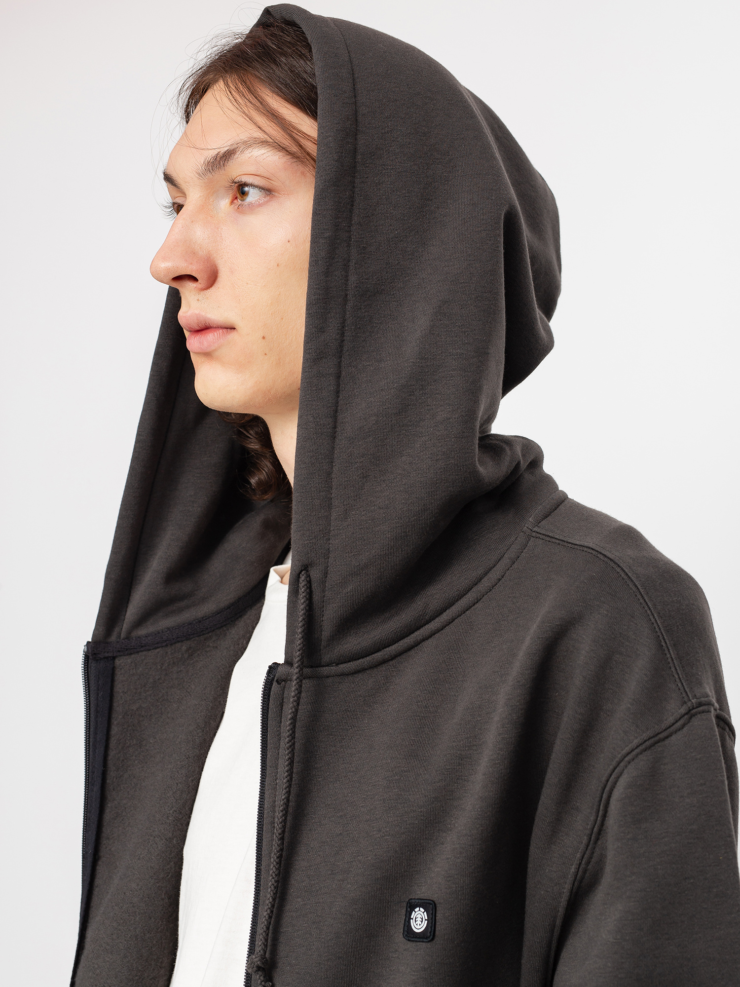 Bluza z kapturem Element 92 ZHD (off black)