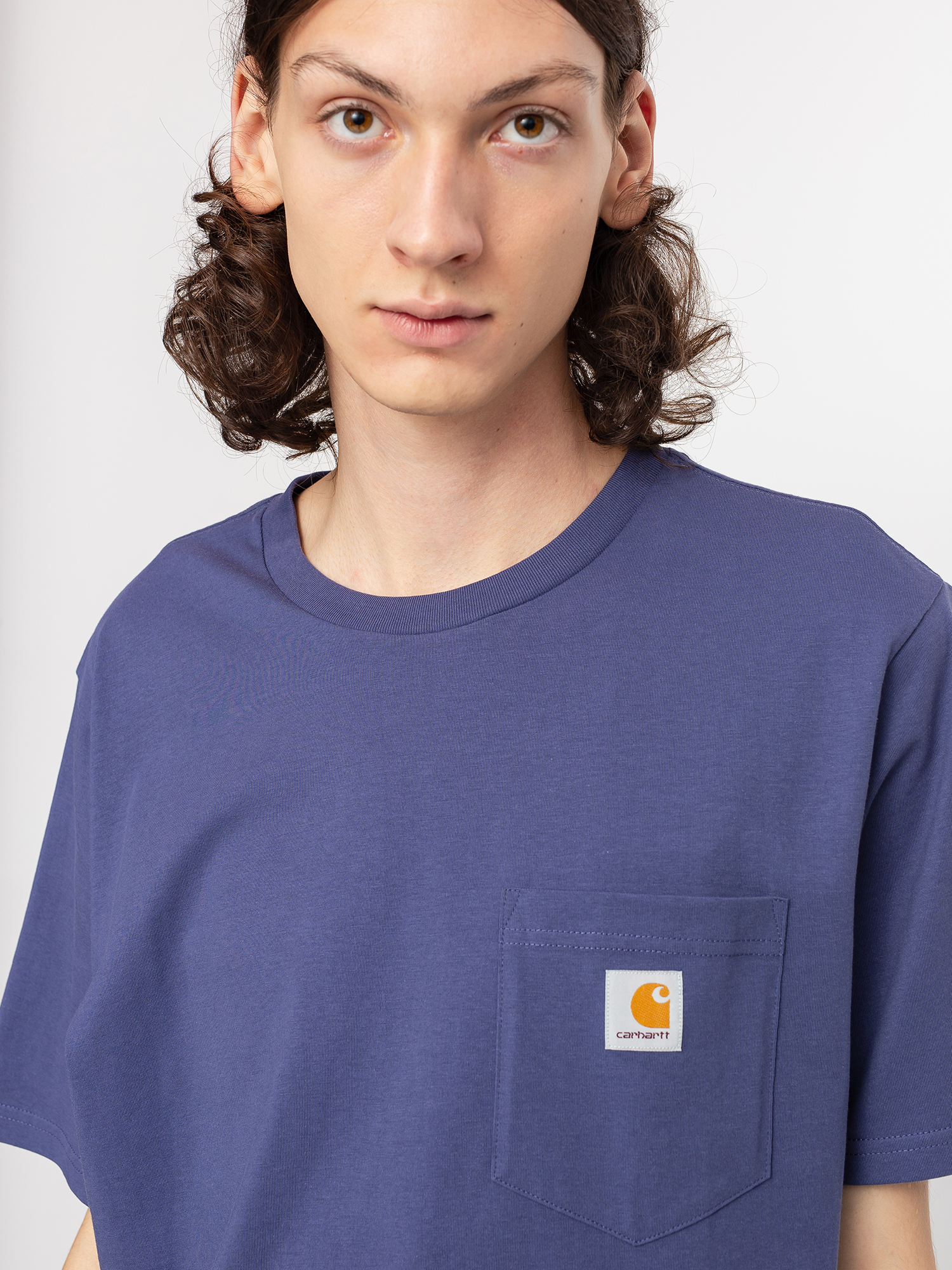 T-shirt Carhartt WIP Pocket (cold viola)