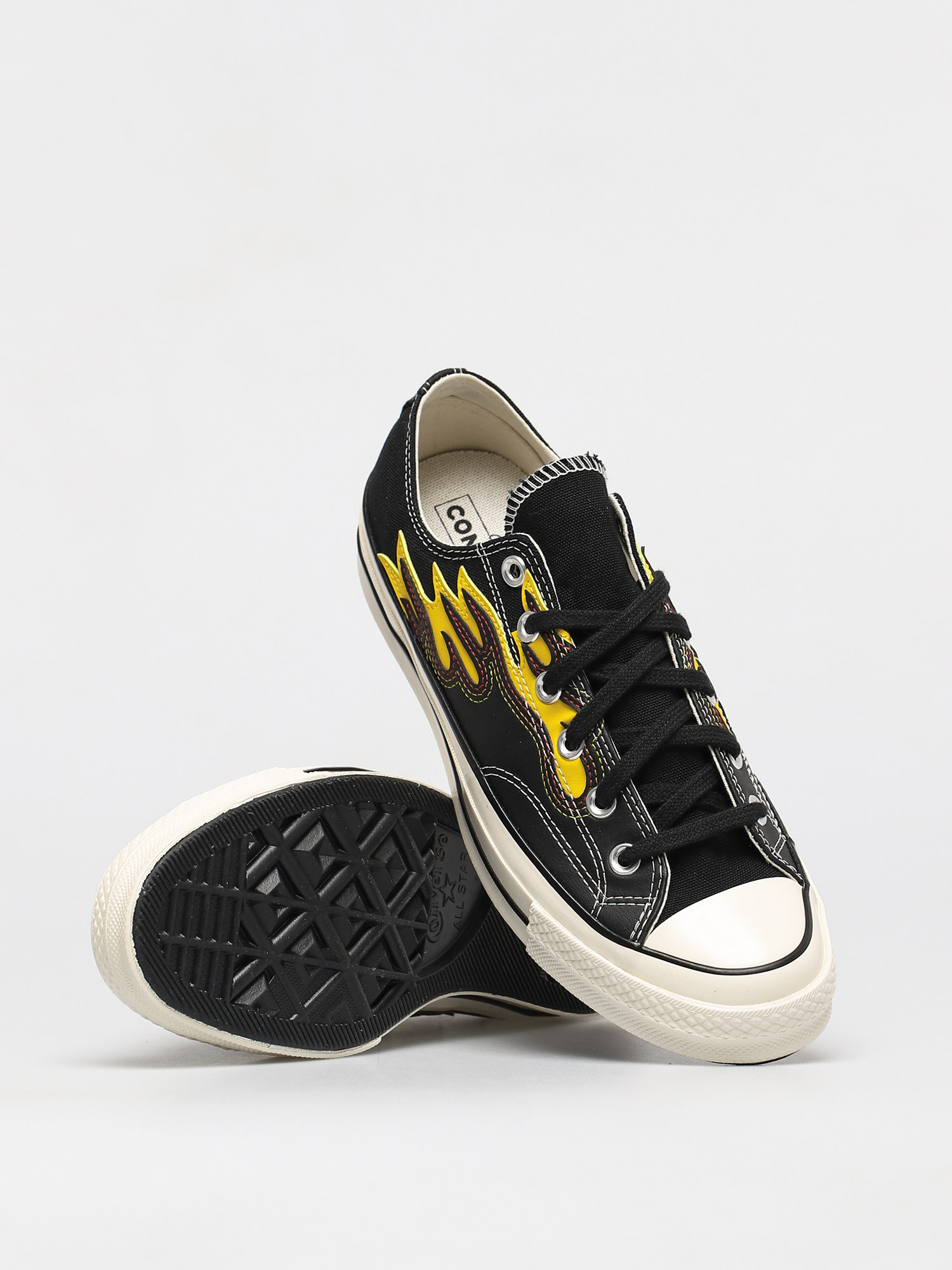Trampki Converse Chuck Taylor 70 Flames (black/speed yellow)