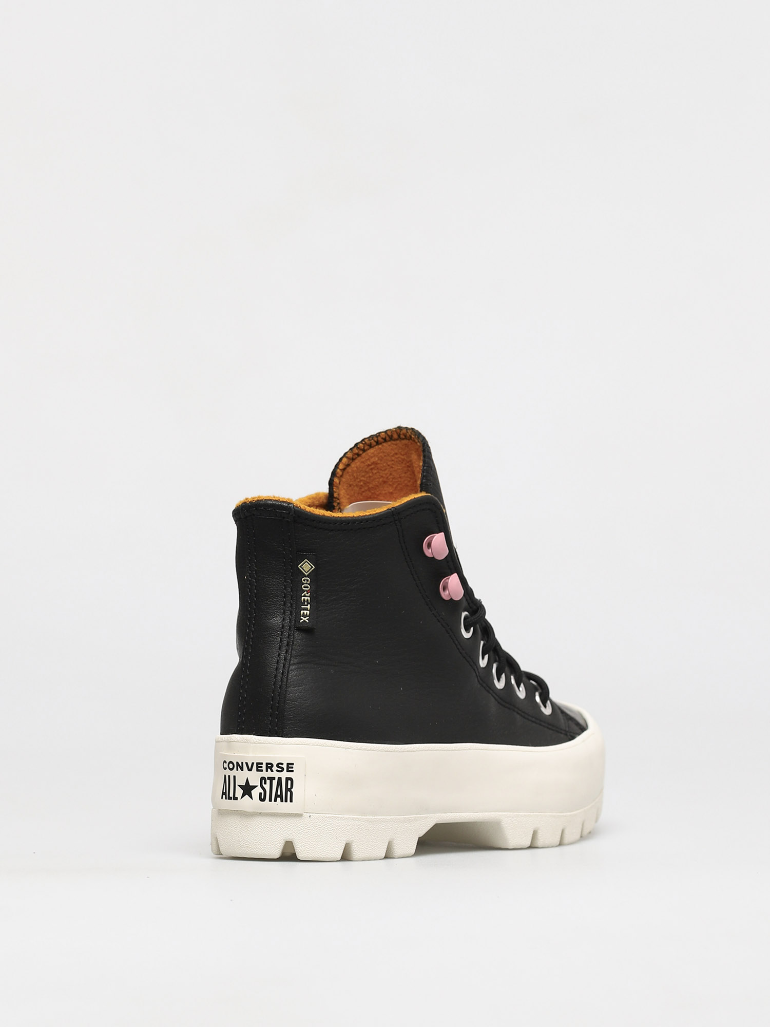 Buty Converse Chuck Taylor All Star Lugged Winter Leather Wmn (black/saffron yellow/egret)