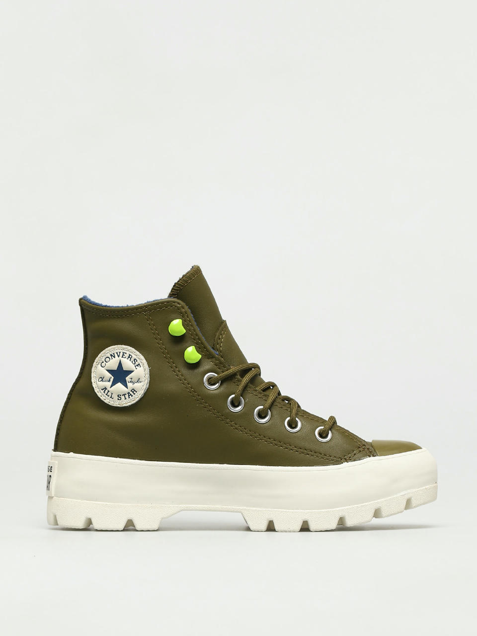 Buty Converse Chuck Taylor All Star Lugged Winter Leather Wmn (dark moss/navy/egret)