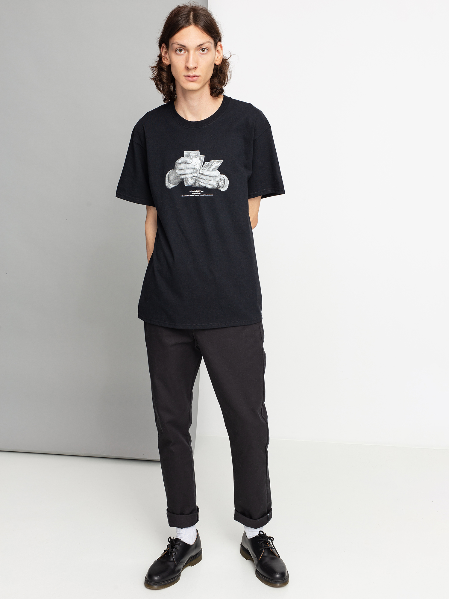T-shirt HUF Criminology (black)