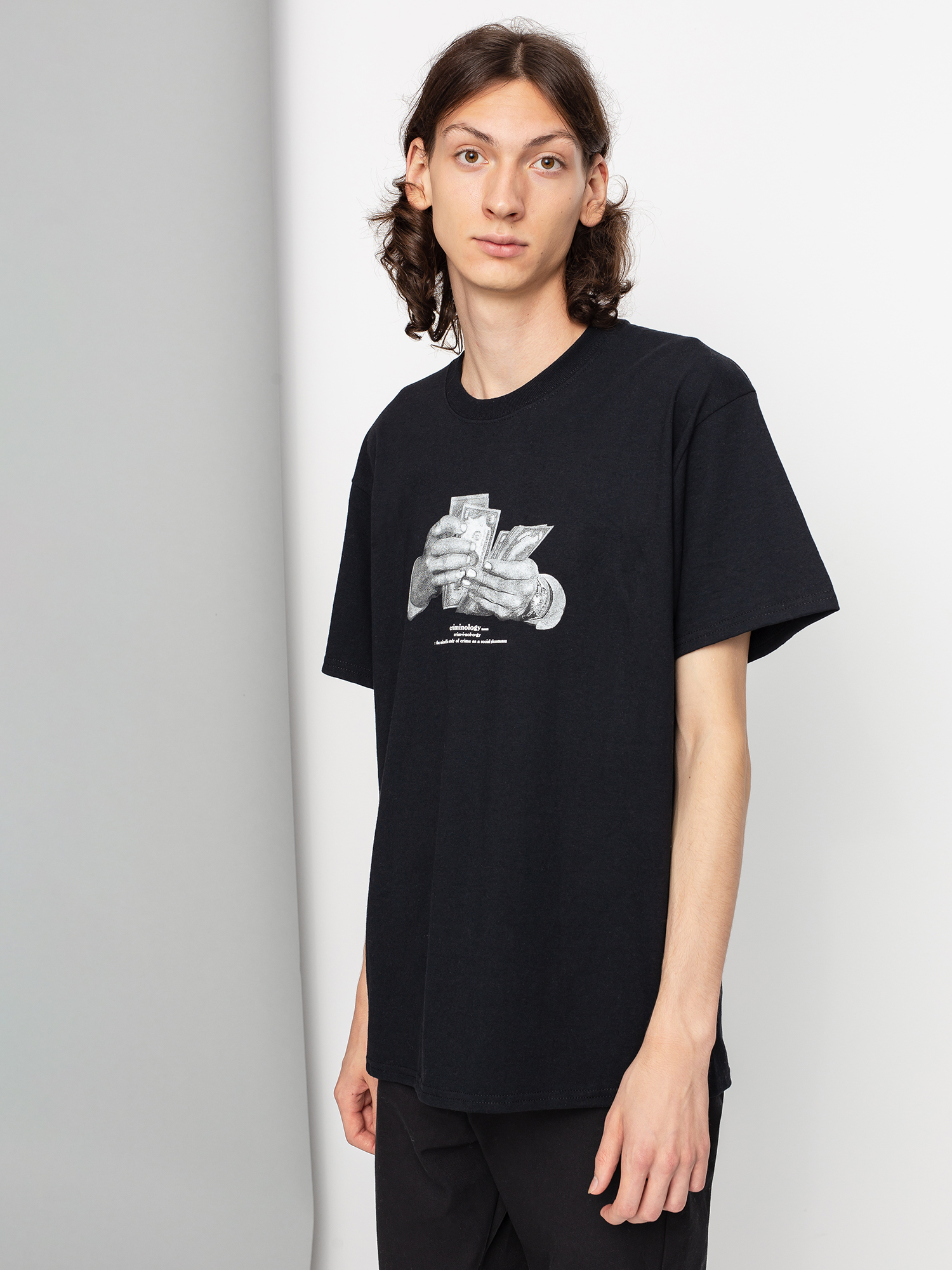 T-shirt HUF Criminology (black)