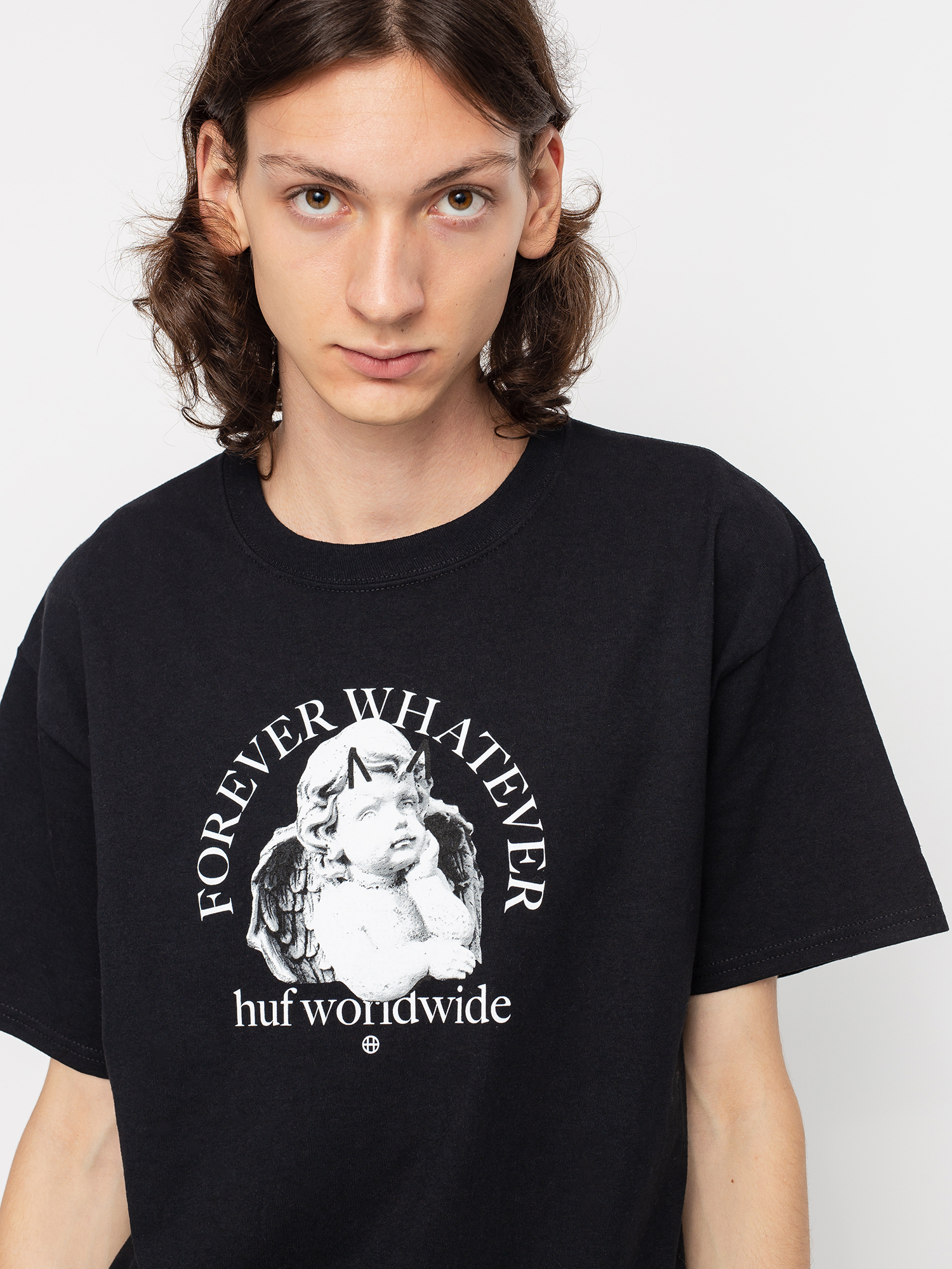 T-shirt HUF Forever Whatever Omen (black)