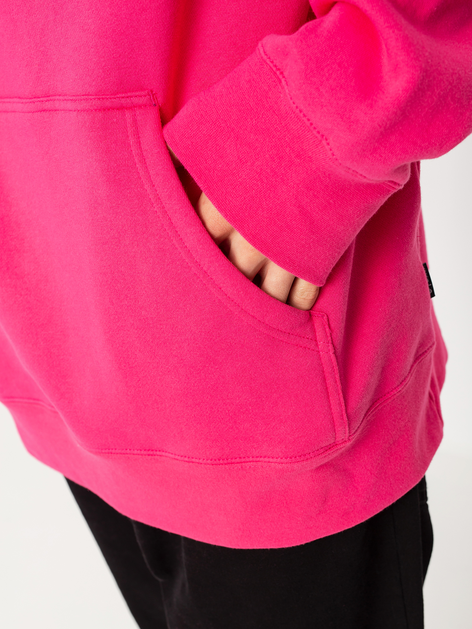 Bluza HUF Box Logo HD (magenta)