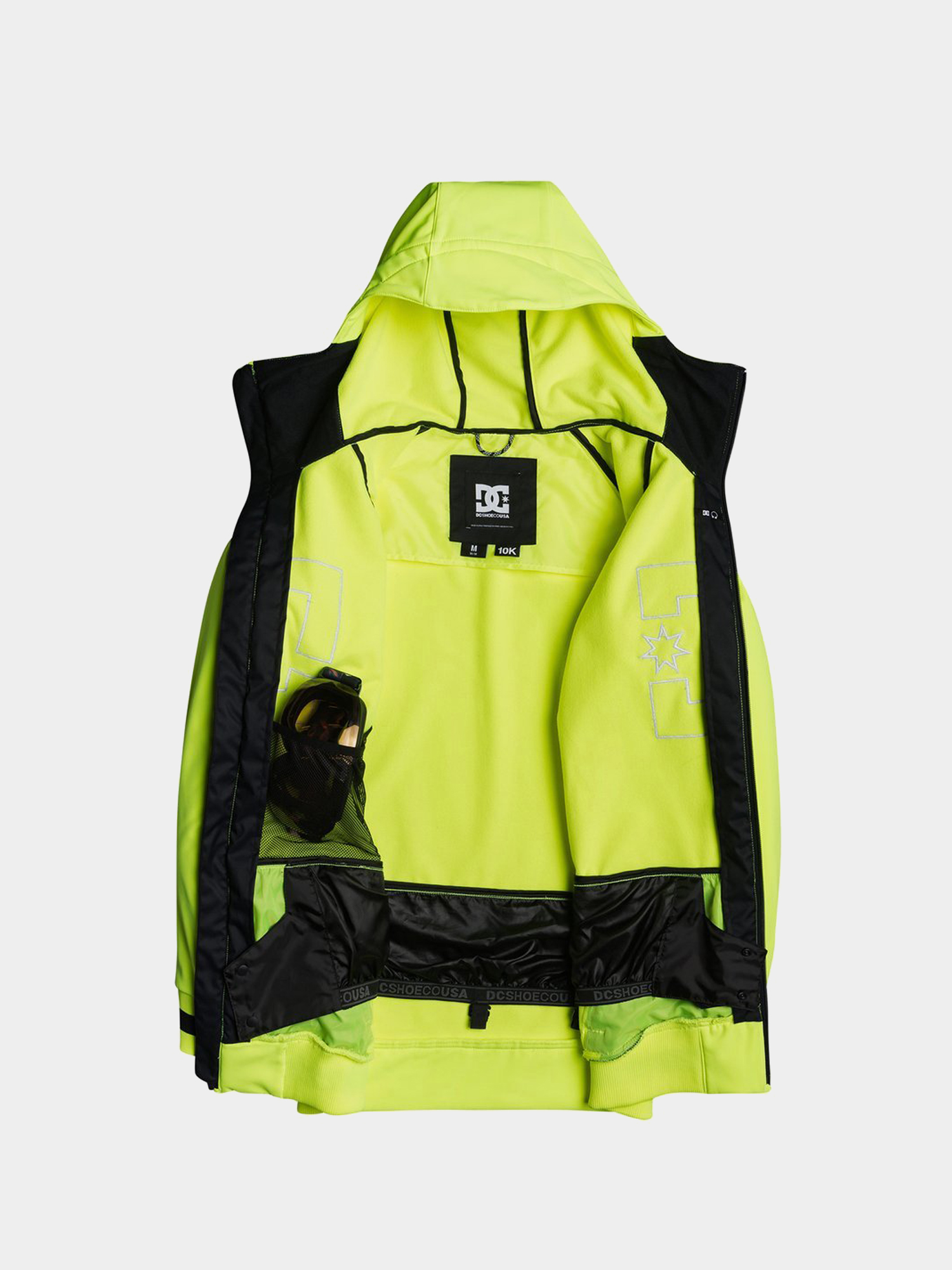 Męska Kurtka snowboardowa DC Spectrum (safety yellow)