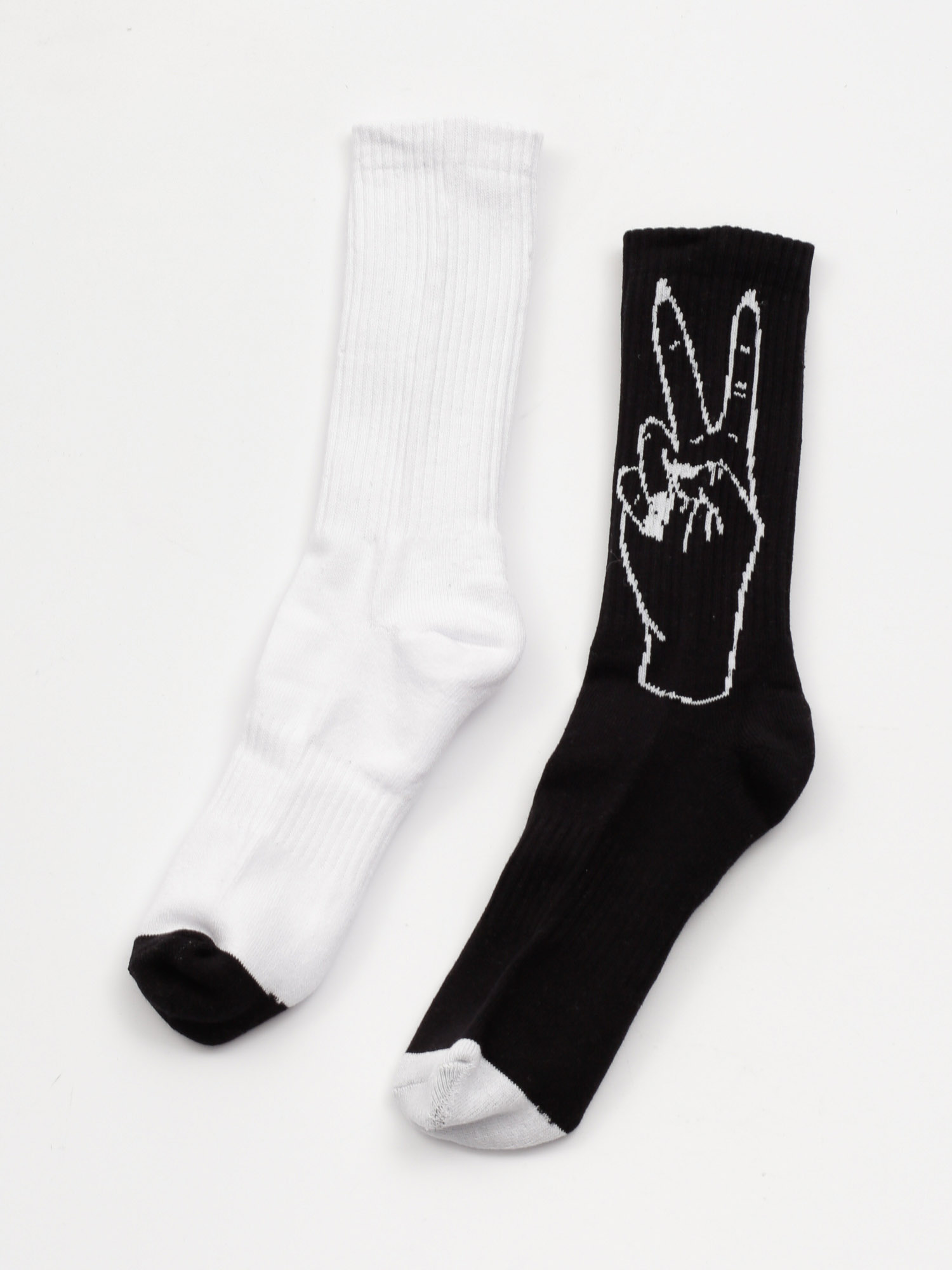 Skarpetki Volcom Vibes Socks (white black)