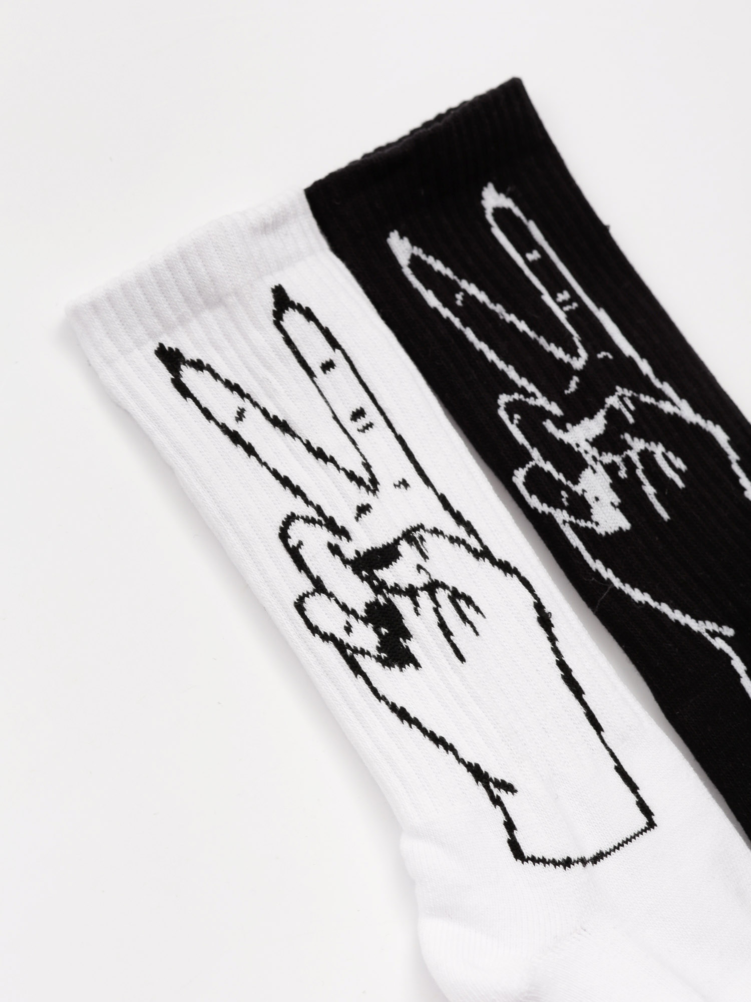 Skarpetki Volcom Vibes Socks (white black)