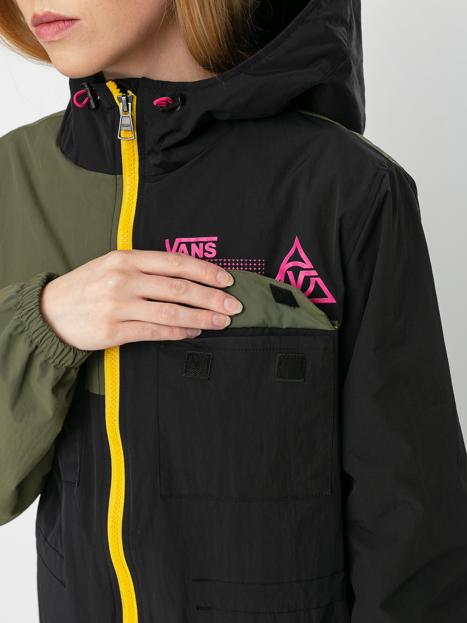 Kurtka Vans 66 Supply Long Anorak Mte Wmn (black)