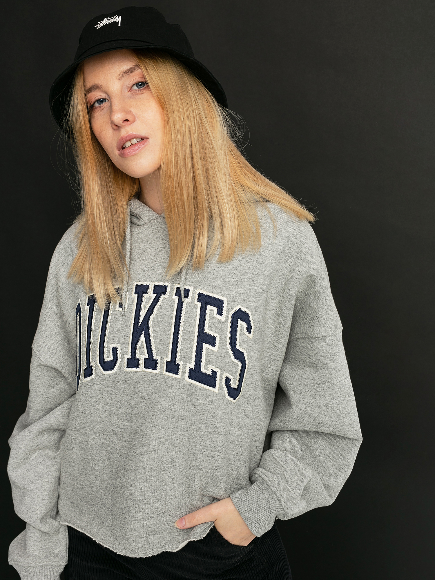 Bluza Dickies Moss Bluff Wmn (grey melange)