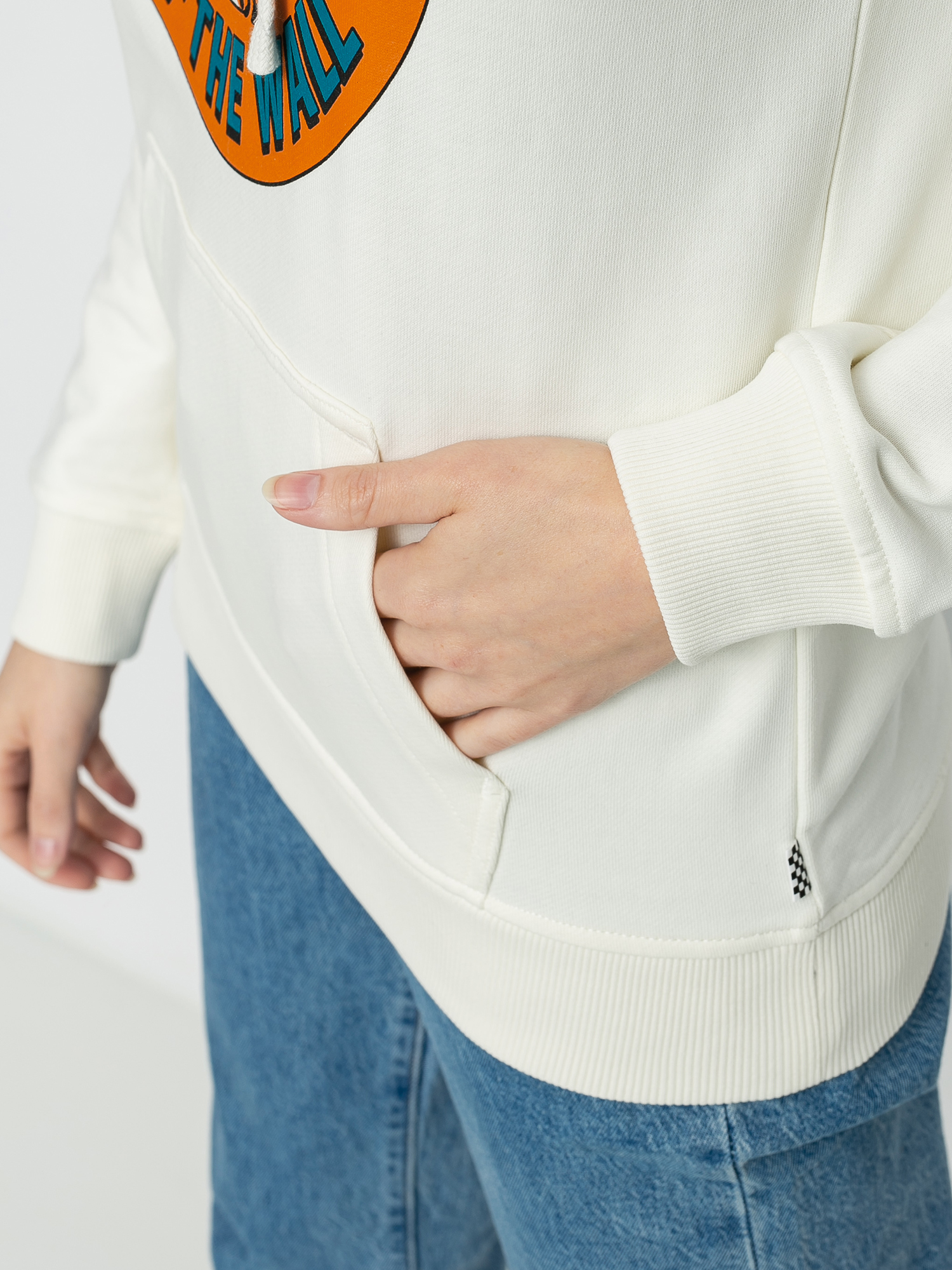 Bluza z kapturem Vans Charra HD Wmn (marshmallow)