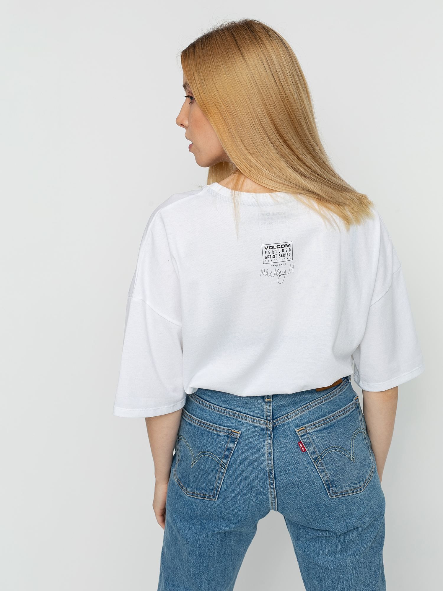 T-shirt Volcom Schnipps Fa Wmn (white flash)