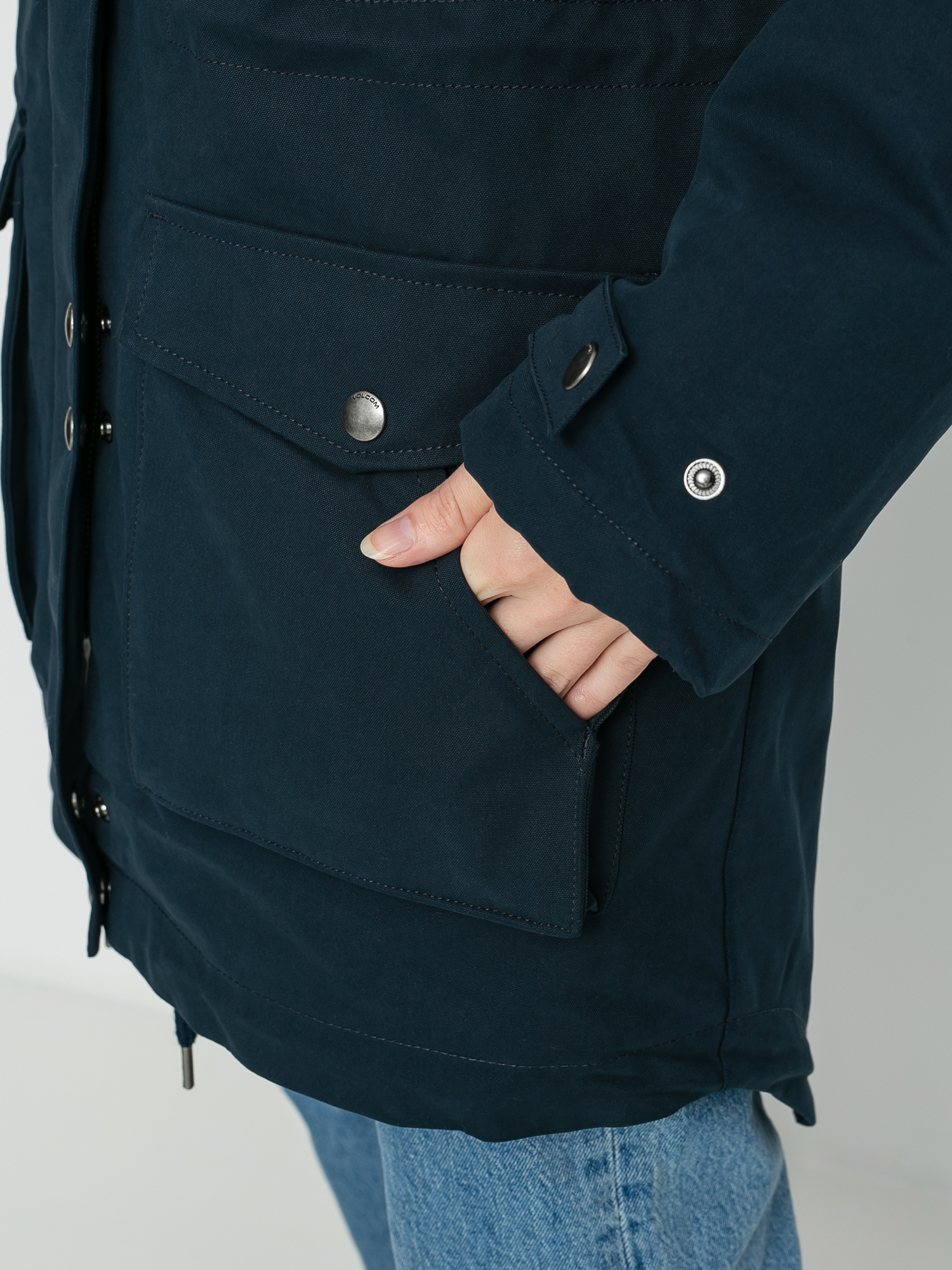 Kurtka Volcom Walk On By 5K Parka Wmn (sea navy)