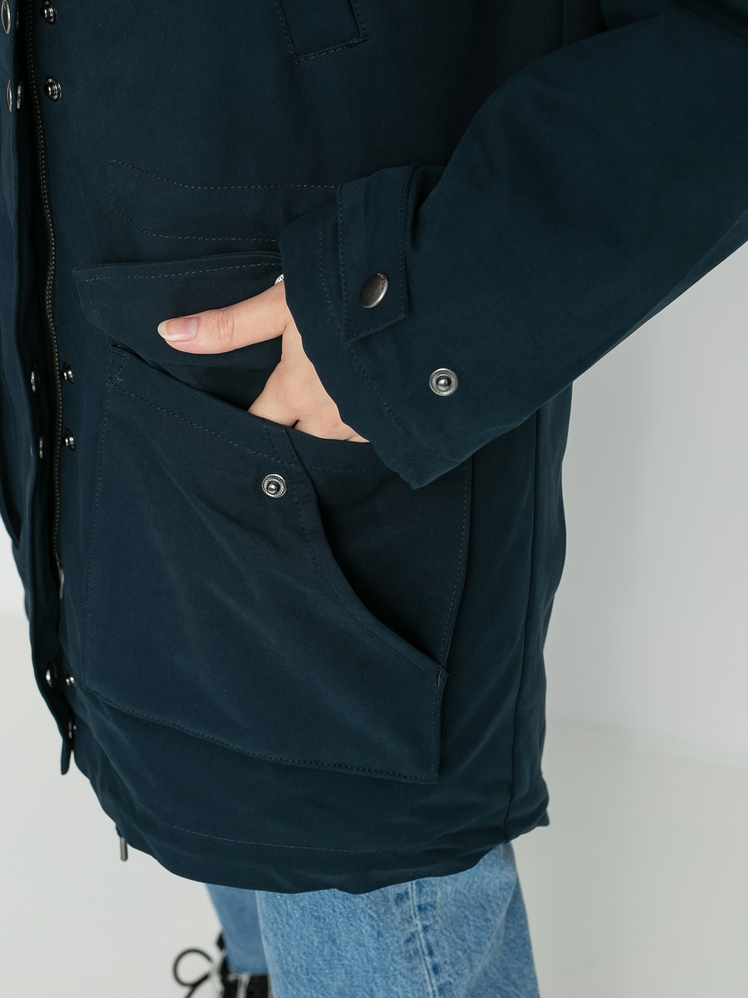 Kurtka Volcom Walk On By 5K Parka Wmn (sea navy)