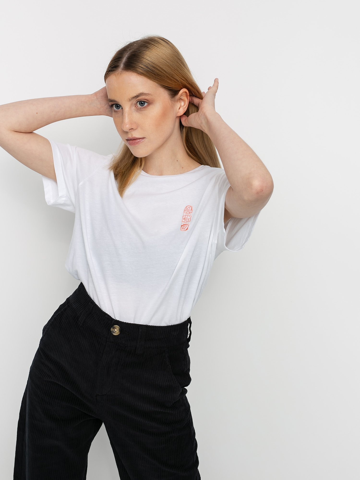 T-shirt Volcom Simply Daze Wmn (white)