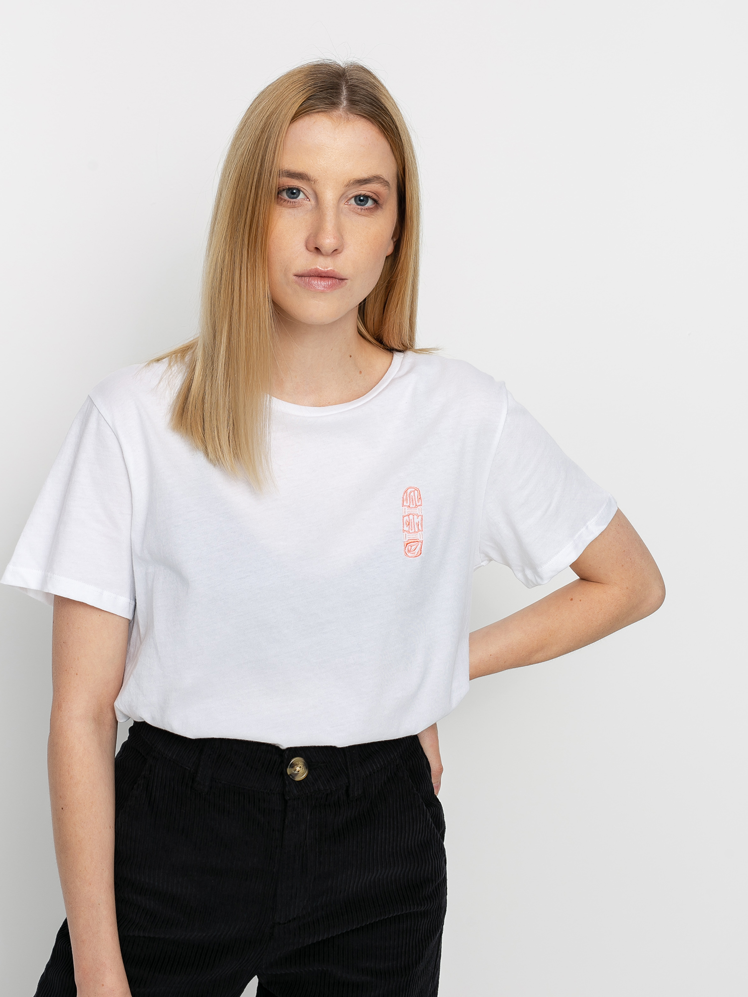T-shirt Volcom Simply Daze Wmn (white)