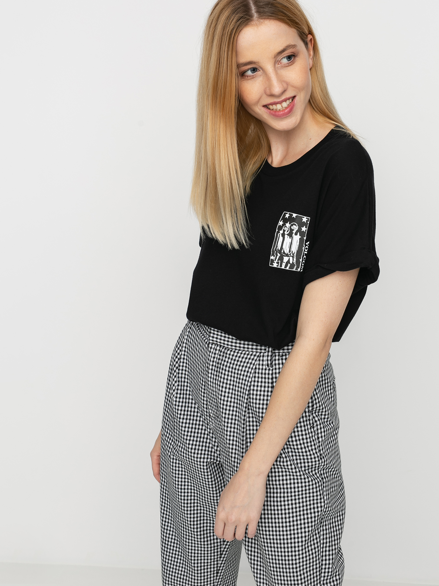 T-shirt Volcom Breaknot Wmn (black)