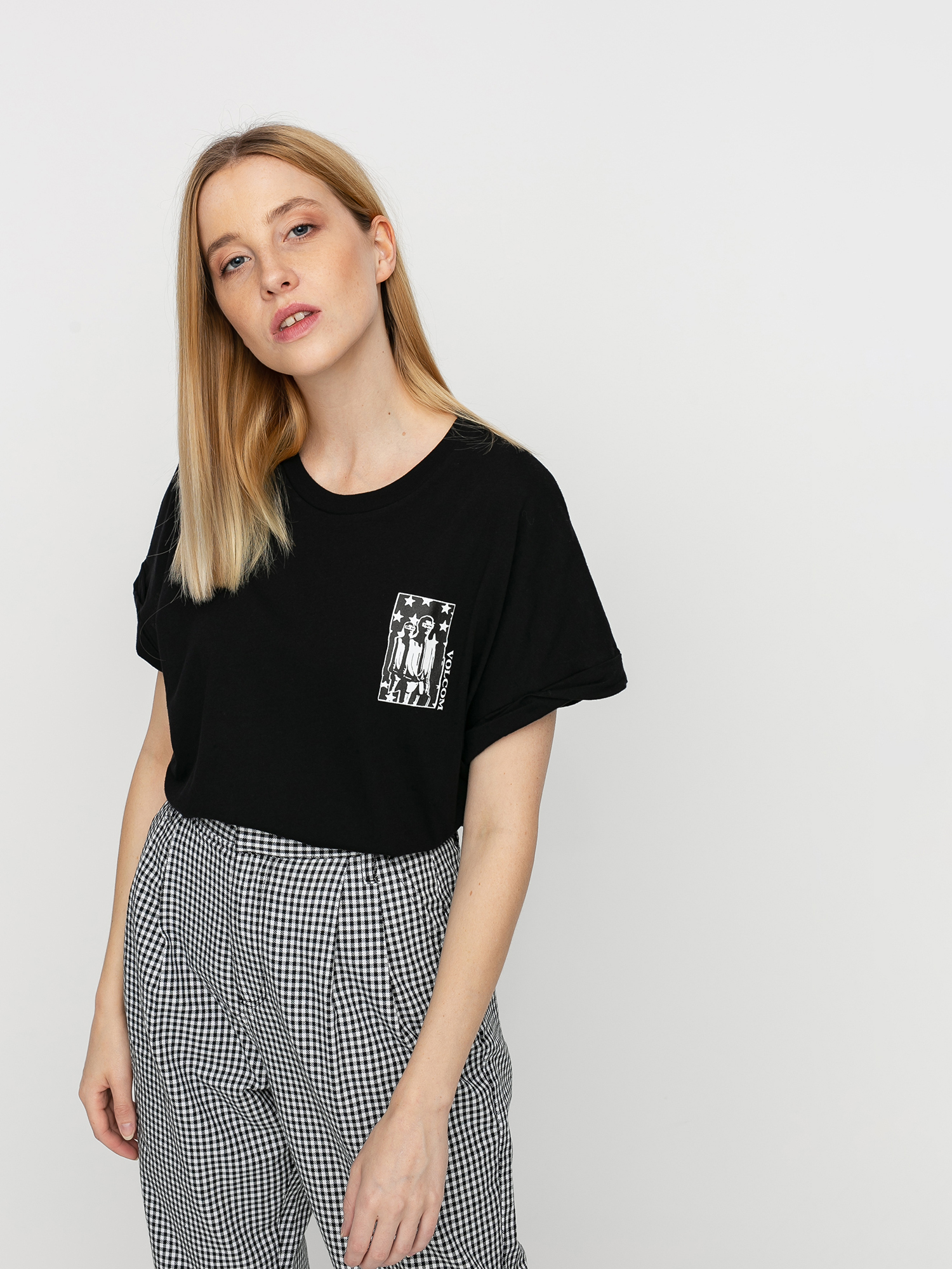 T-shirt Volcom Breaknot Wmn (black)