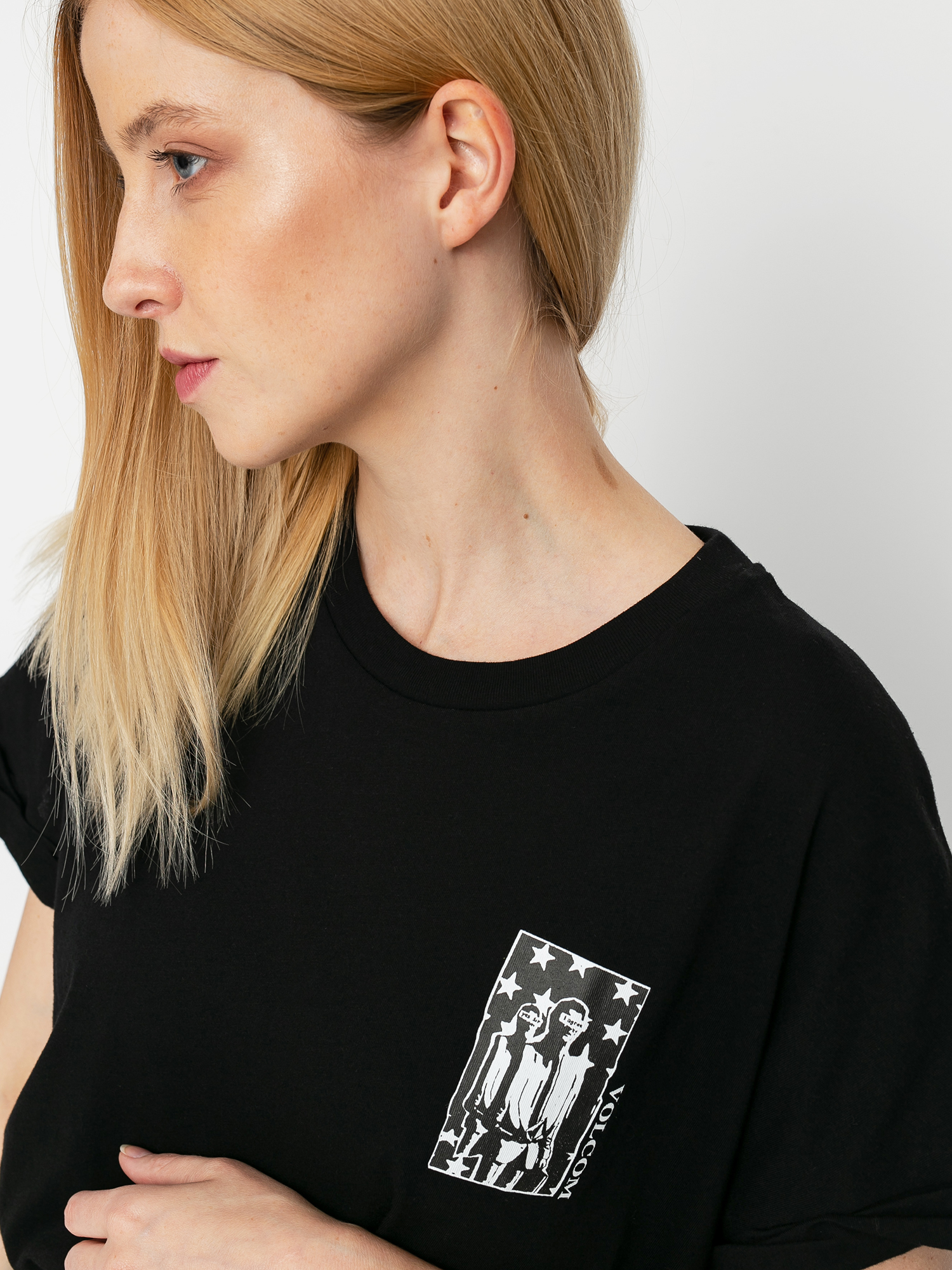 T-shirt Volcom Breaknot Wmn (black)