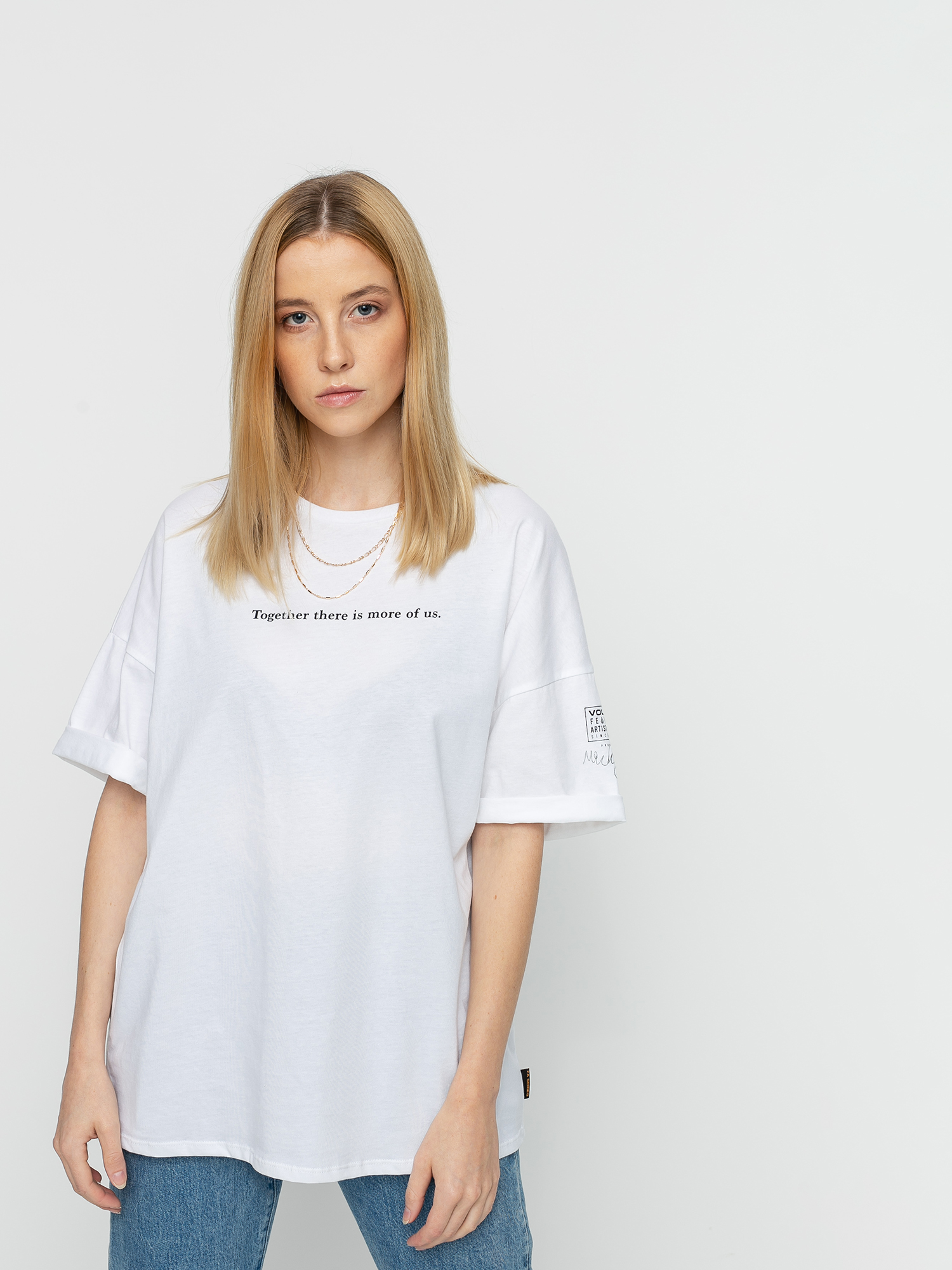 T-shirt Volcom Schnips Wmn (white)