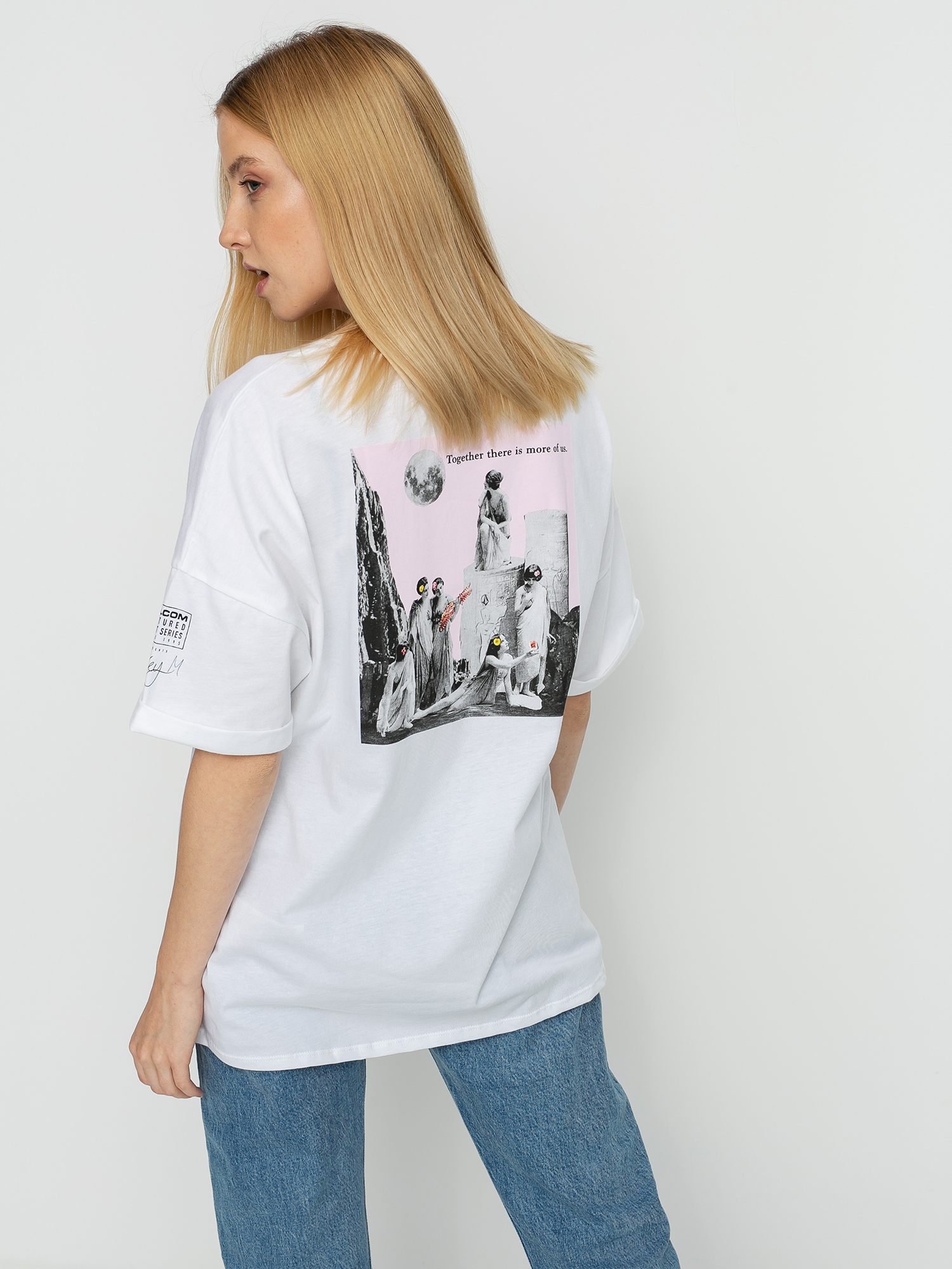 T-shirt Volcom Schnips Wmn (white)