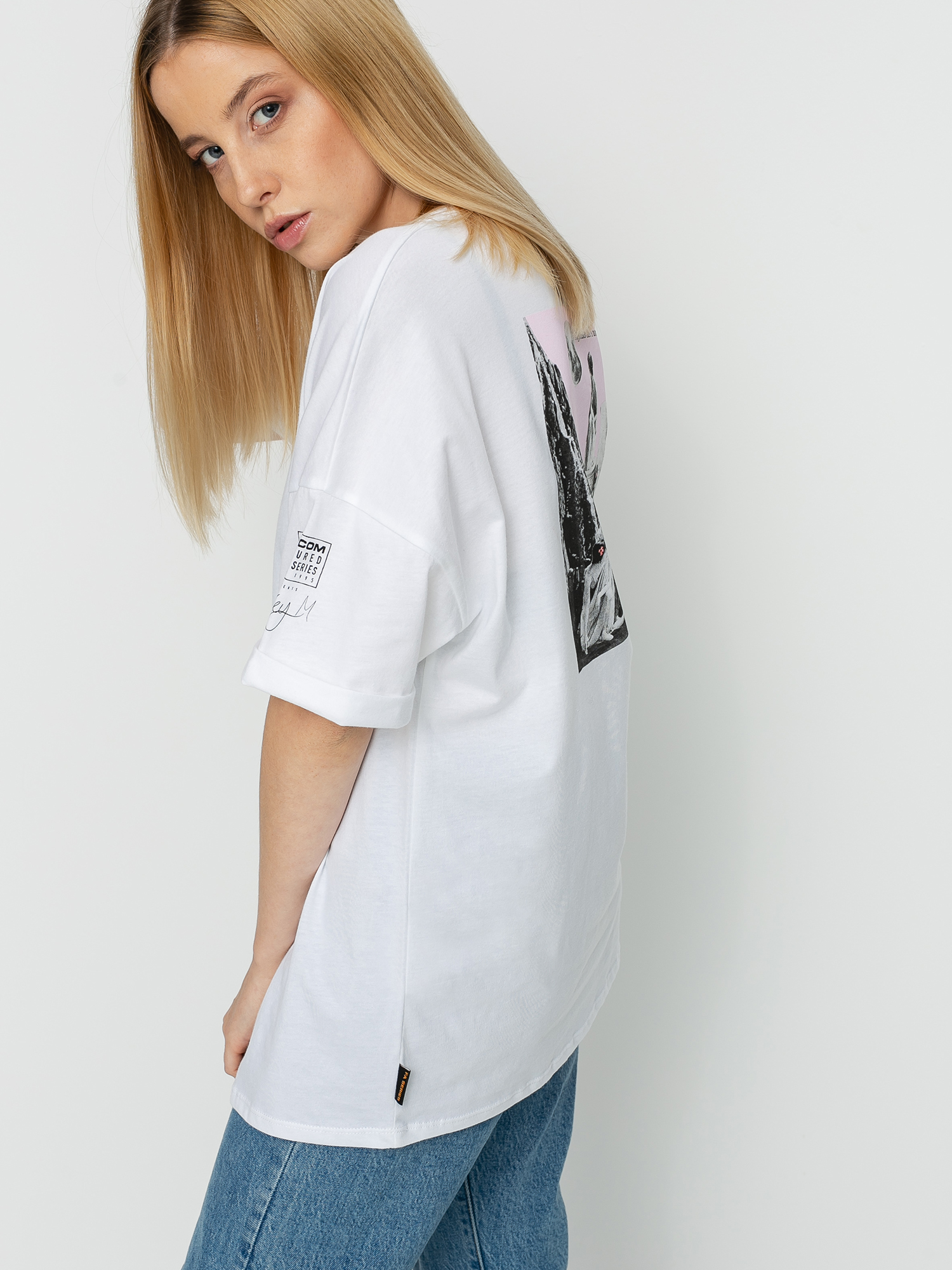 T-shirt Volcom Schnips Wmn (white)