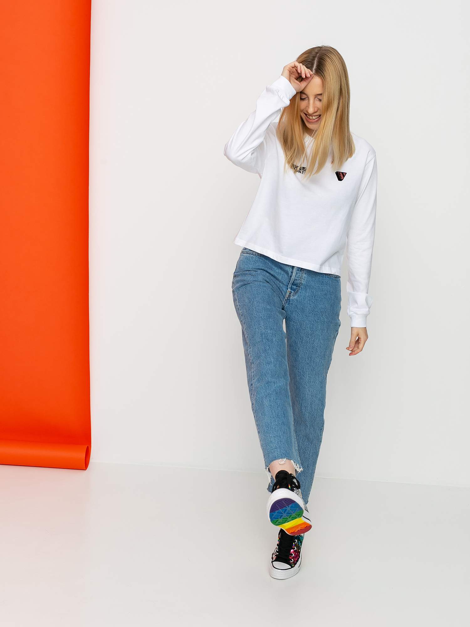 Longsleeve Volcom Gangstone Wmn (white)