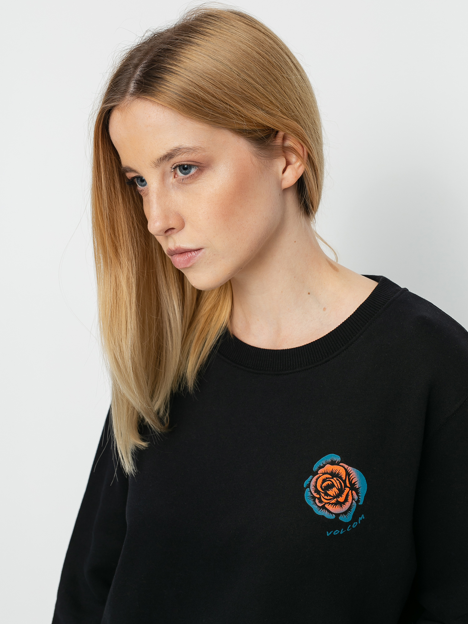Bluza Volcom Sound Check HD Wmn (black)